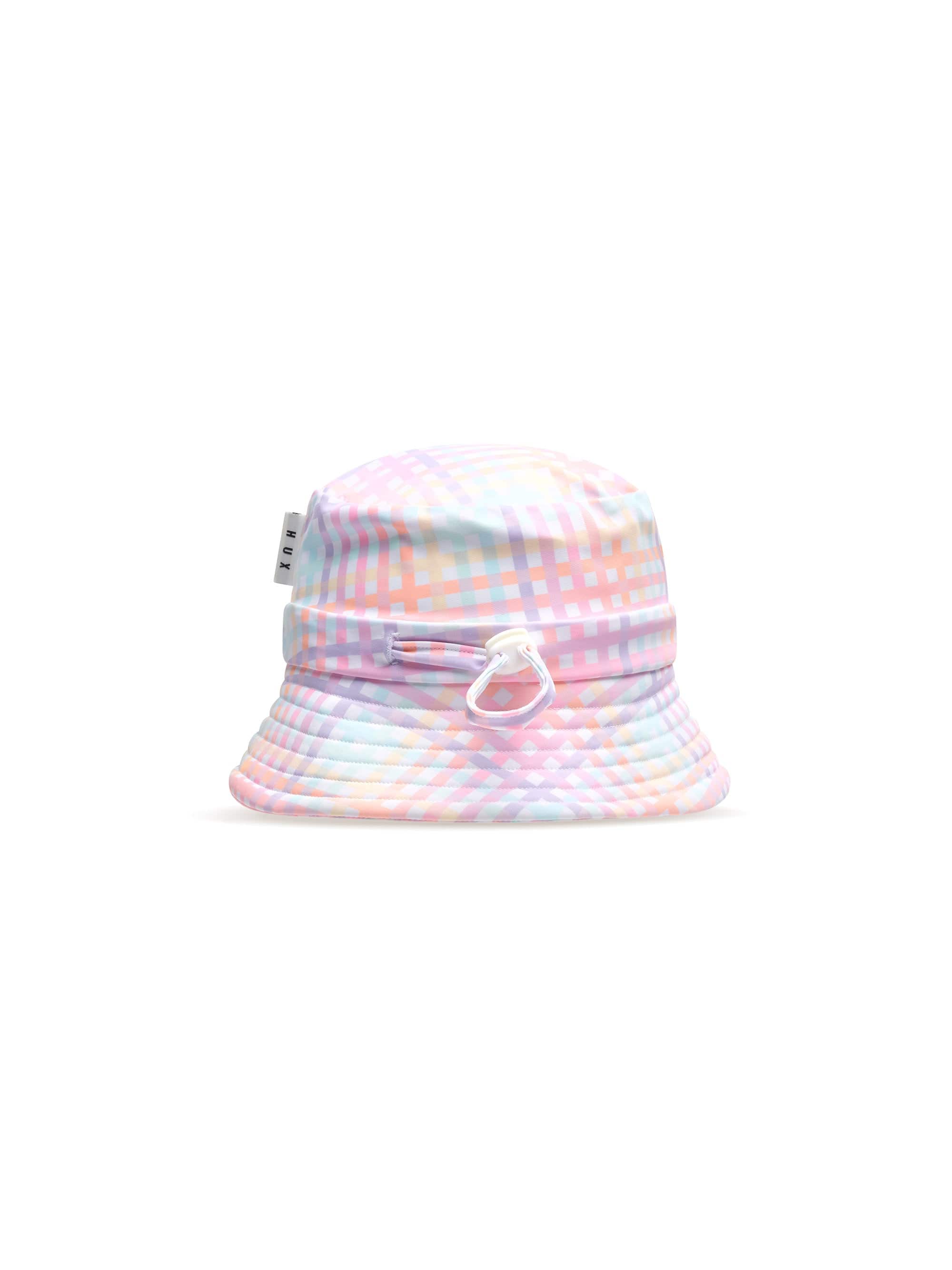 Huxbaby Accesories Hats Rainbow Check Swimhat