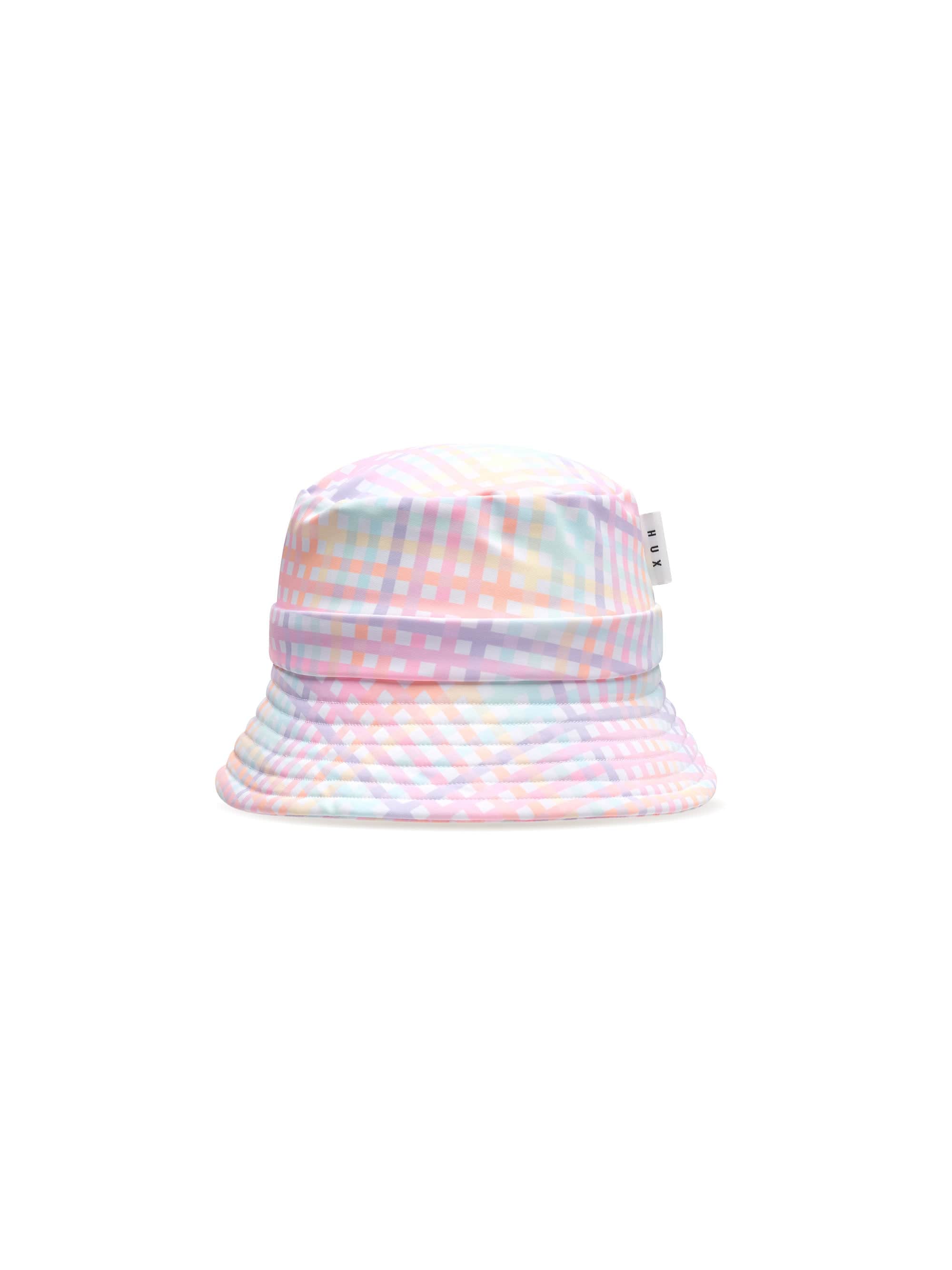 Huxbaby Accesories Hats Rainbow Check Swimhat