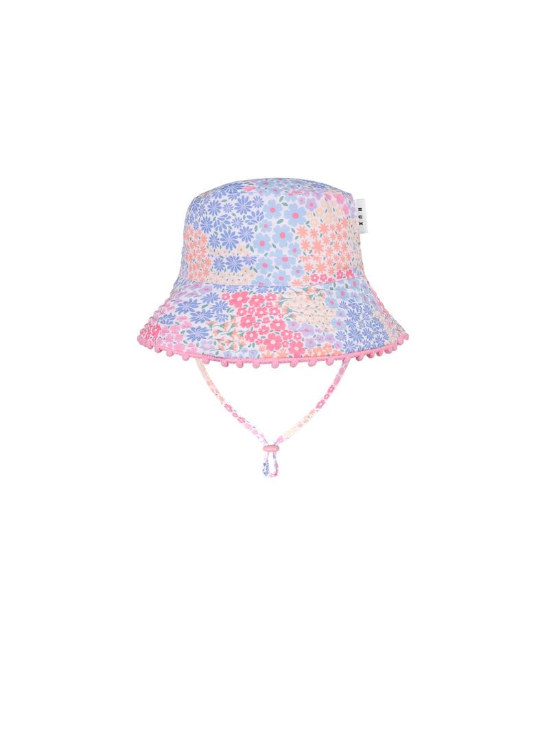Huxbaby Accesories Hats Reversible Floral Bloom Swim Hat