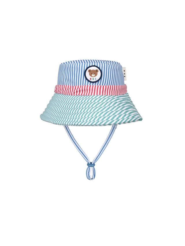 Huxbaby Accesories Hats S Spliced Stripe Swim Hat