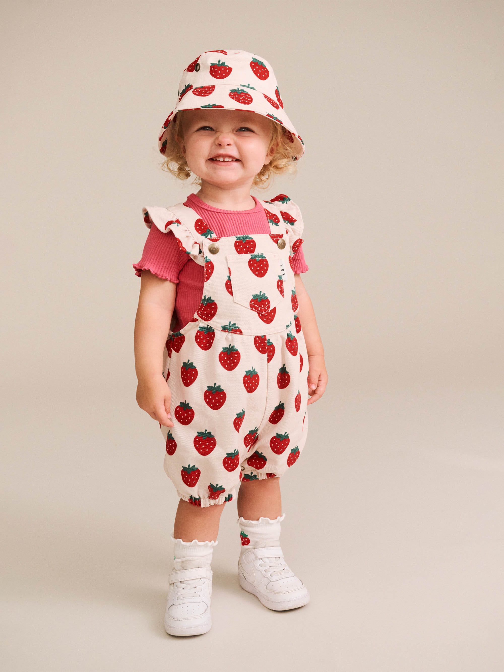 Huxbaby Accesories Hats Strawberry Bucket Hat