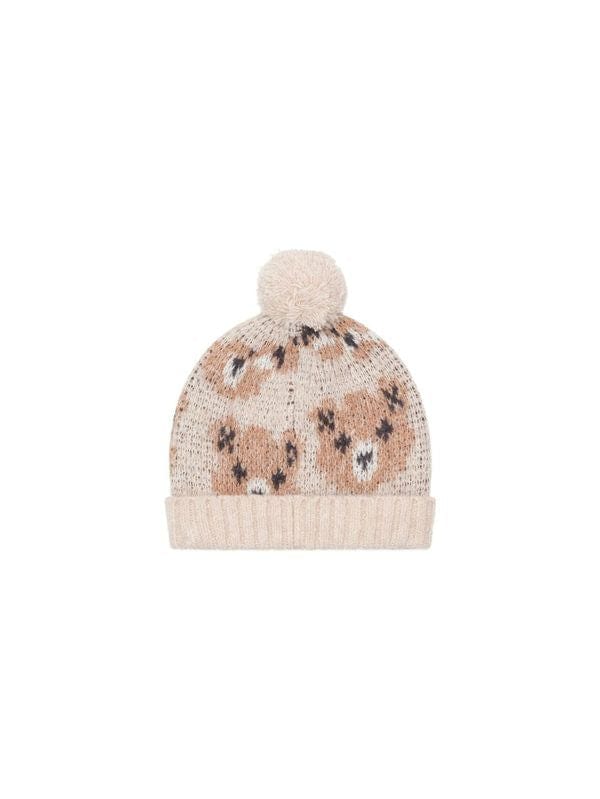 Huxbaby Accessories Hats Ecru Huxbear Knit Beanie