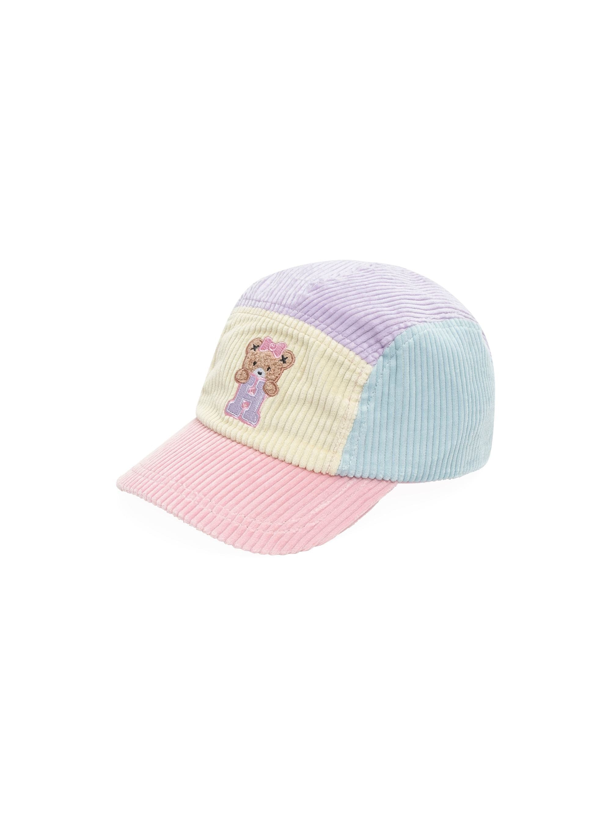 Huxbaby Accessories Hats One Size Blush Colour Block Cord Cap