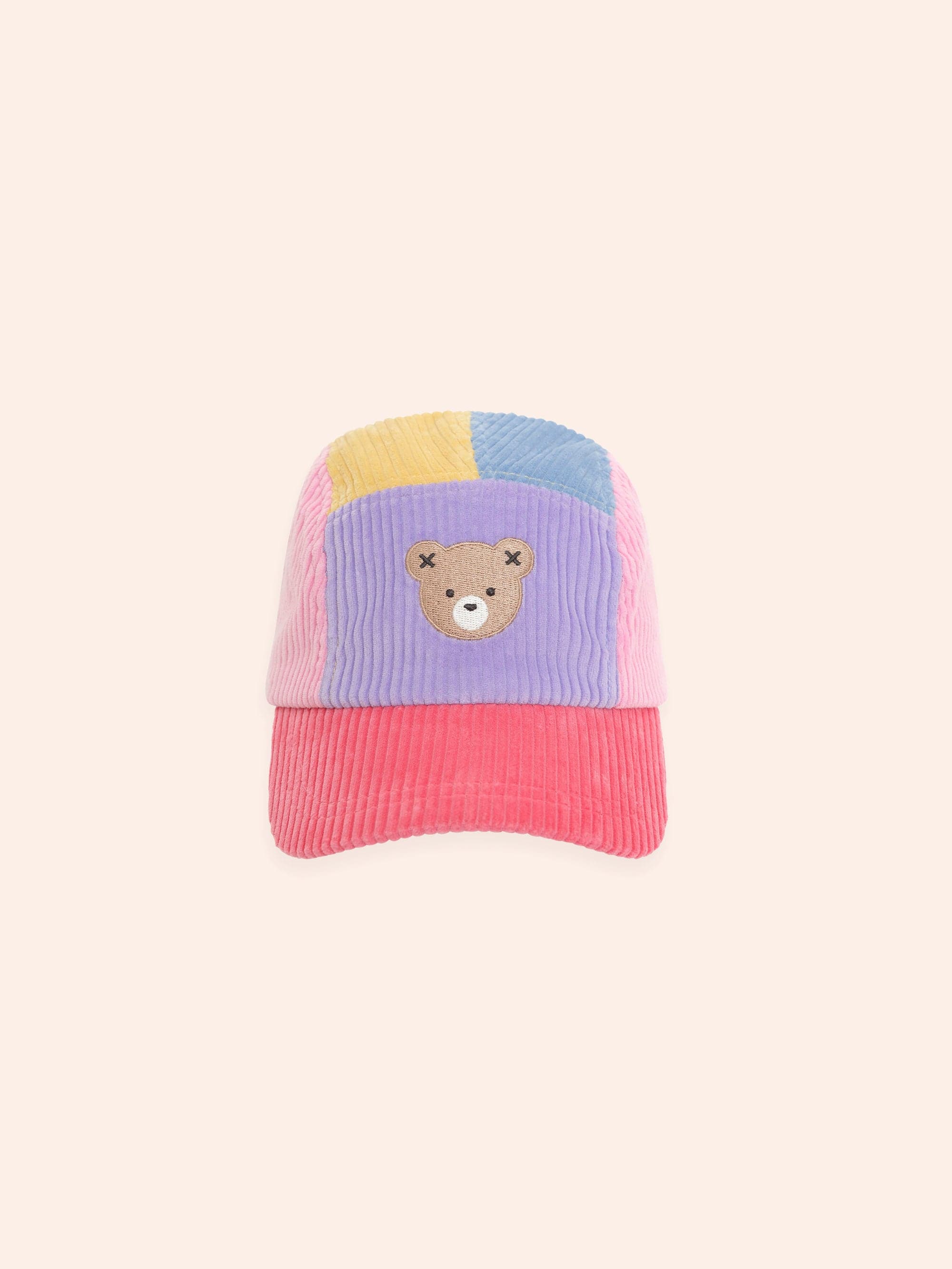 Huxbaby Accessories Hats One Size Colour Block Cord Panel Cap