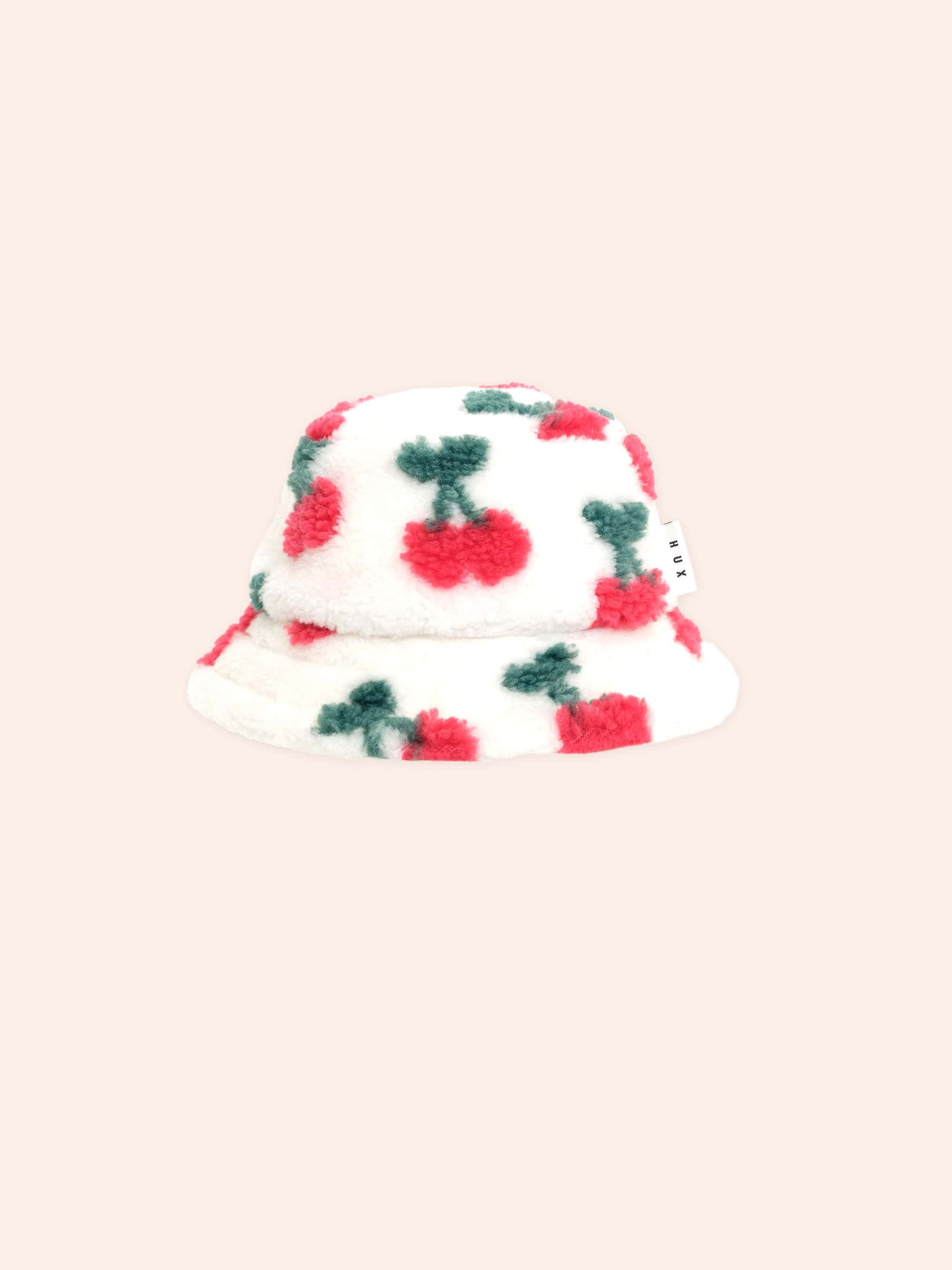Huxbaby Accessories Hats Very Cherry Sherpa Bucket Hat