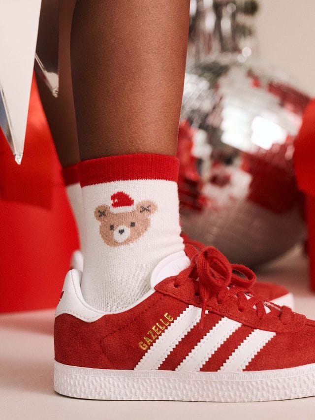 Huxbaby Accessory Socks 2pk Festive Socks