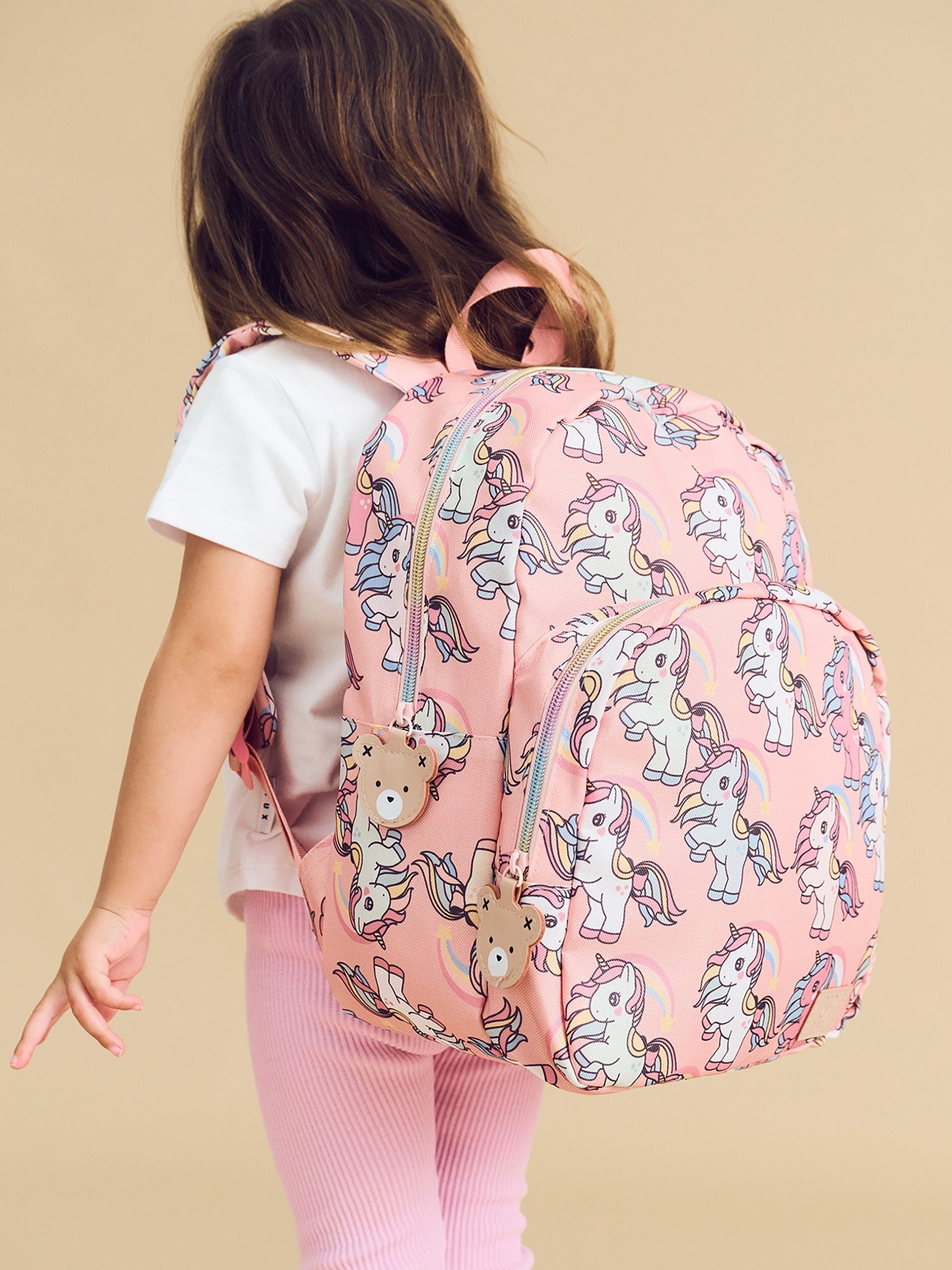 Huxbaby Backpacks Rainbow Unicorn Backpack