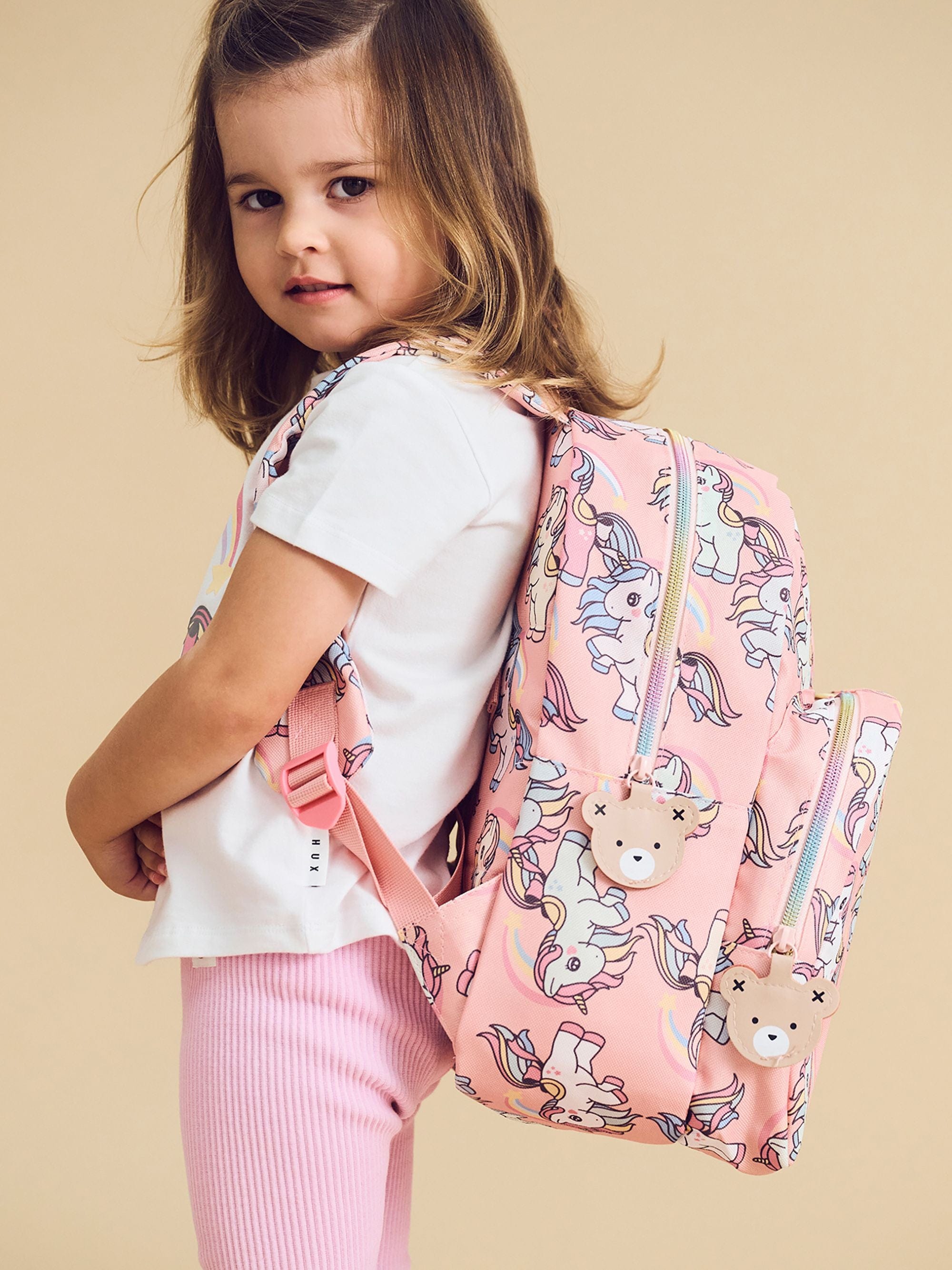 Huxbaby Backpacks Rainbow Unicorn Backpack