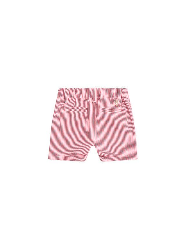 Huxbaby Boys All In Ones Chill Red Stripe Chino Shorts