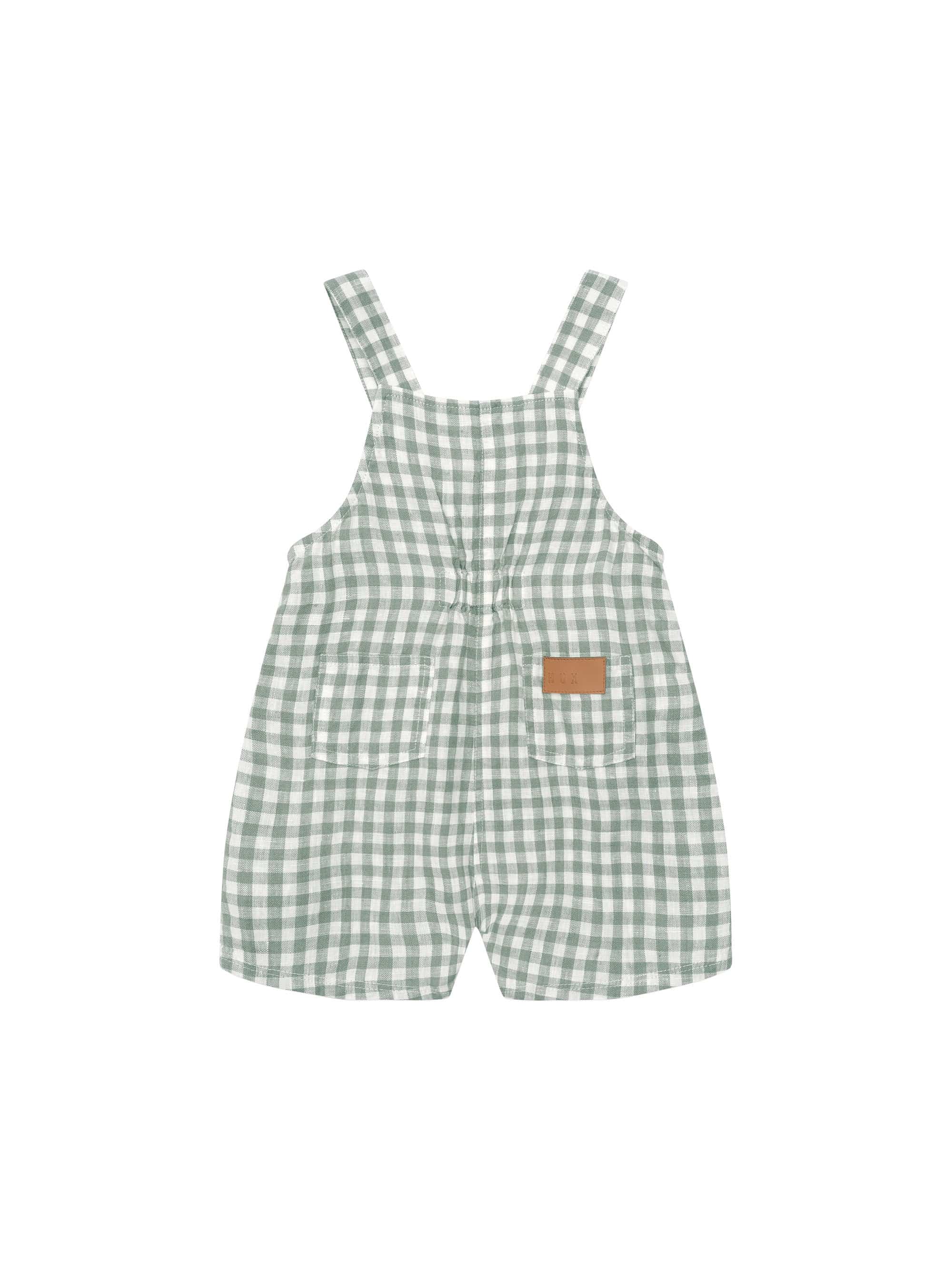 Huxbaby Boys All In Ones Huxbear Check Short Overall