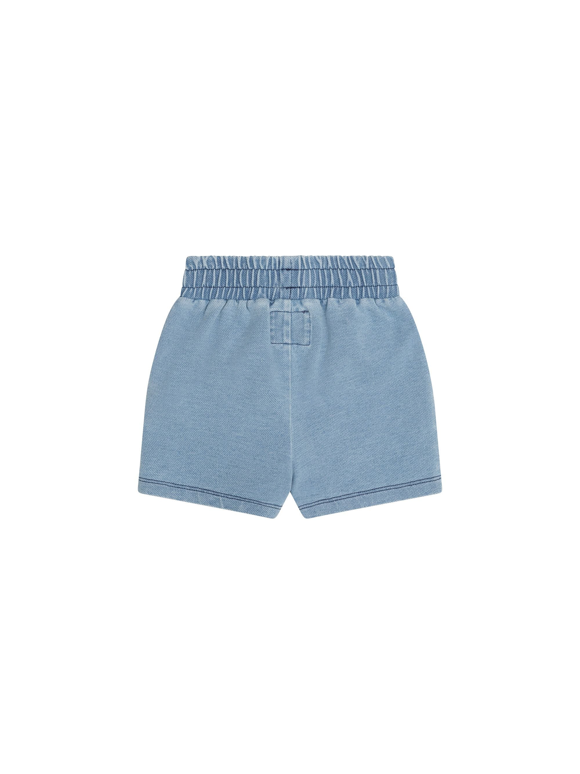 Huxbaby Boys Bottoms Huxbear Knit Denim Short