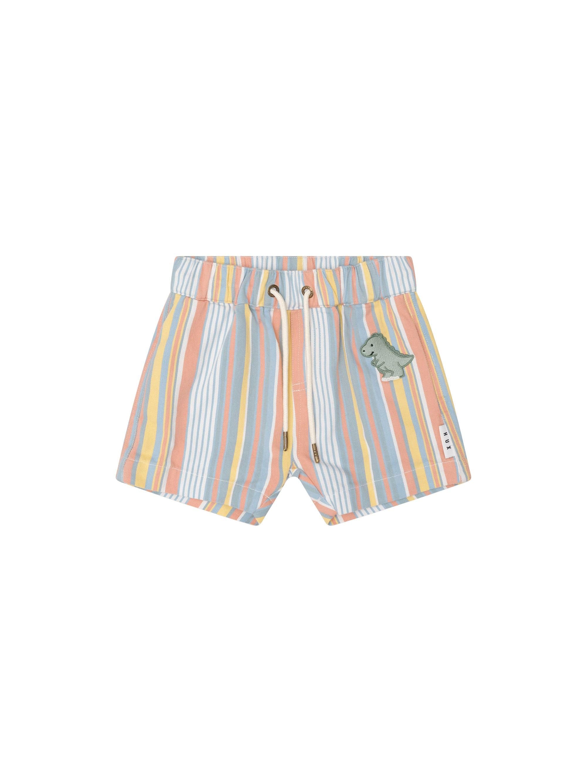 Huxbaby Boys Bottoms Vintage Stripe Short