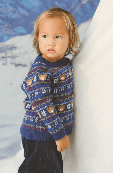Huxbaby Boys Jacket Apres Ski Farisle Pullover