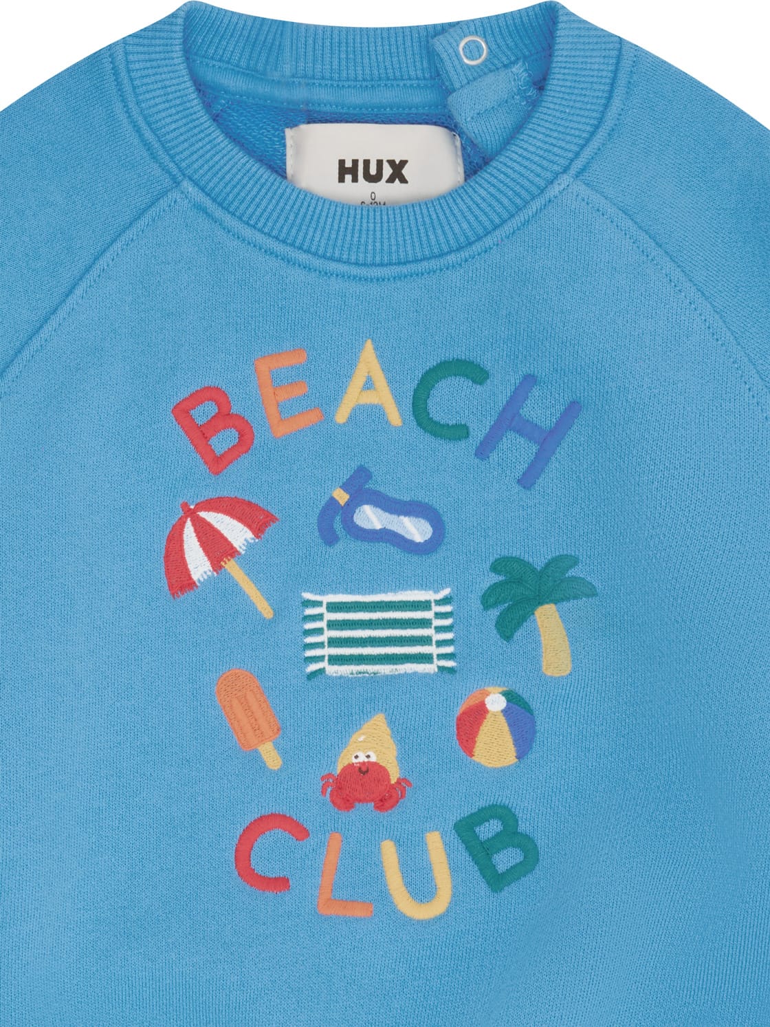 Huxbaby Boys Jumper Beach Club Emb Sweat