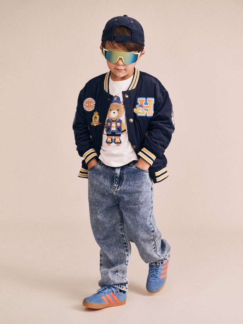 Huxbaby Boys Jumper Collegiate Hux Cord Jacket