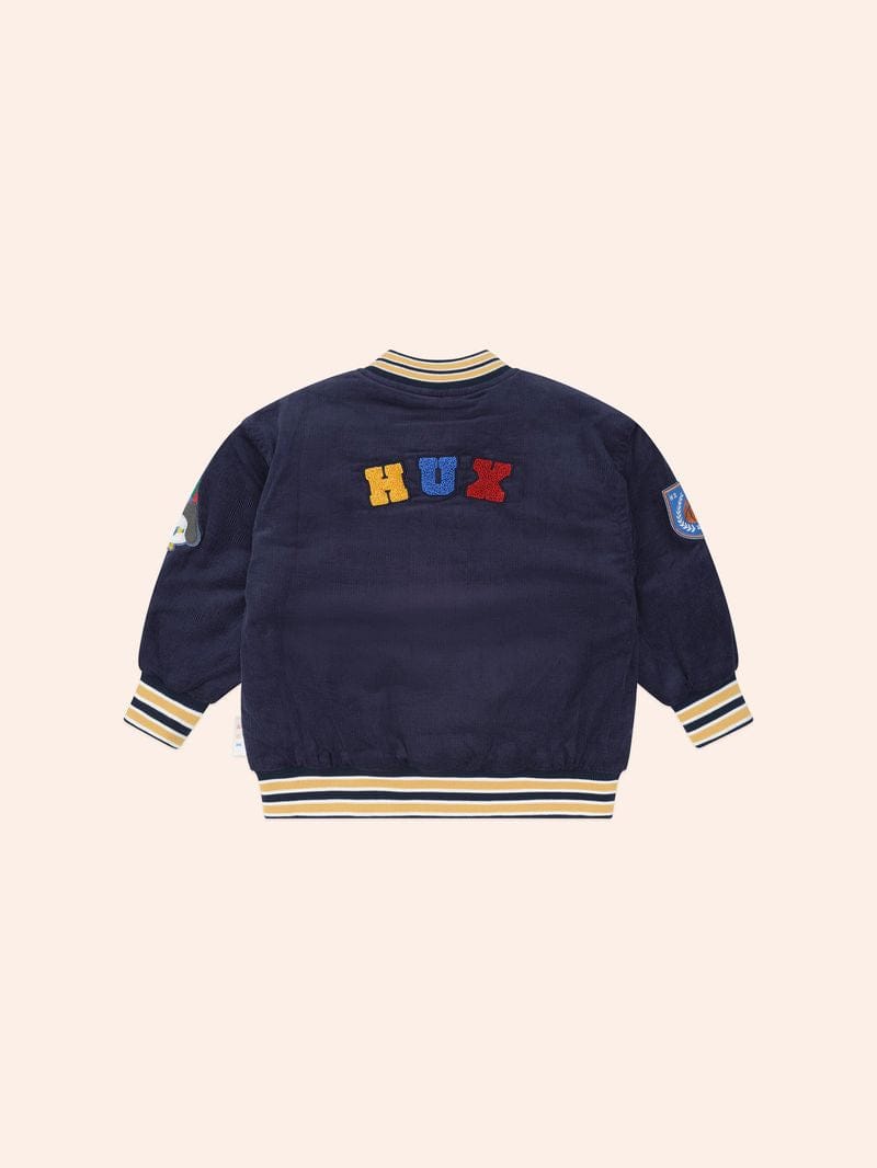 Huxbaby Boys Jumper Collegiate Hux Cord Jacket