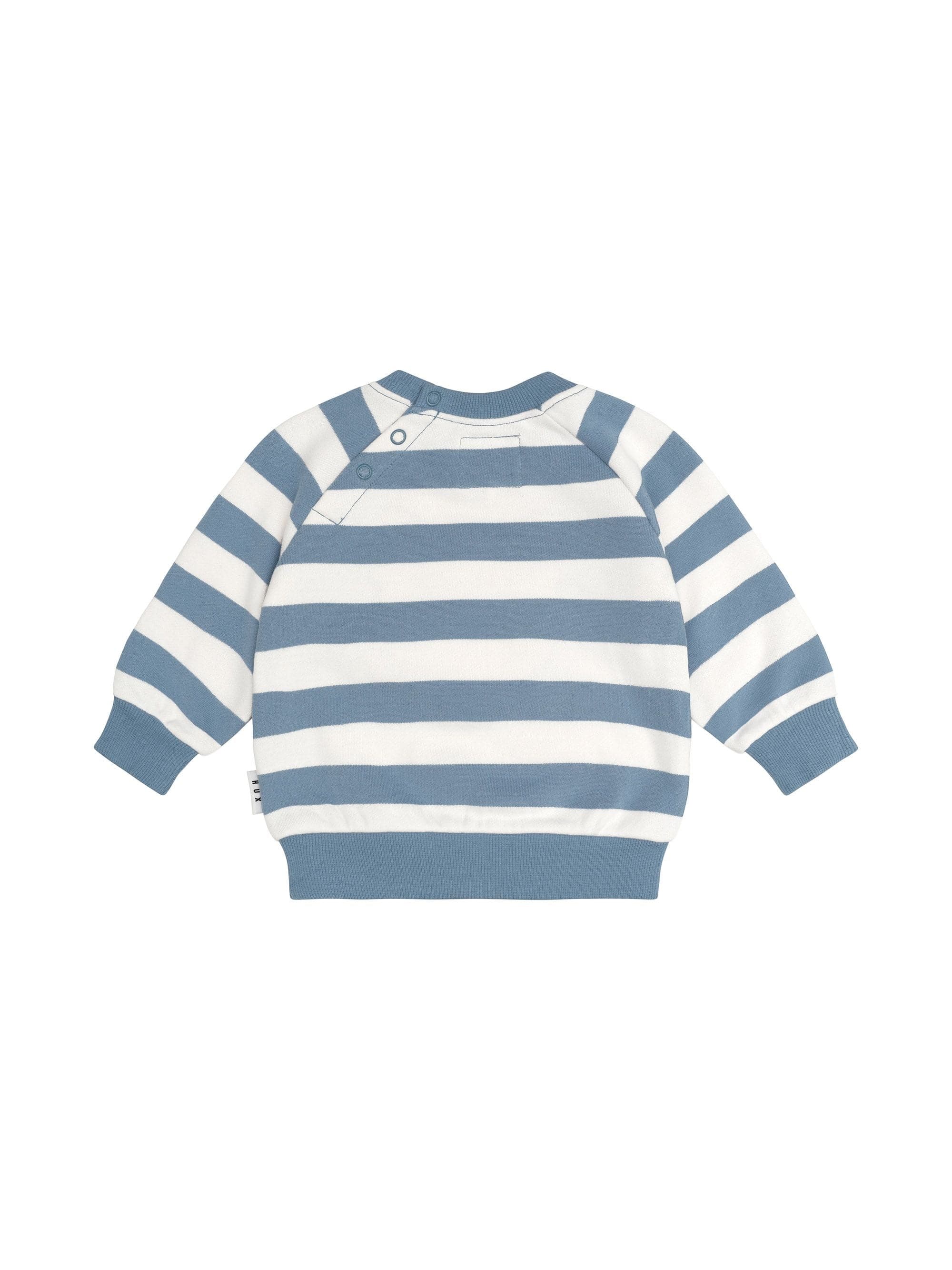 Huxbaby Boys Jumper Furry Hux Stripe Sweatshirt