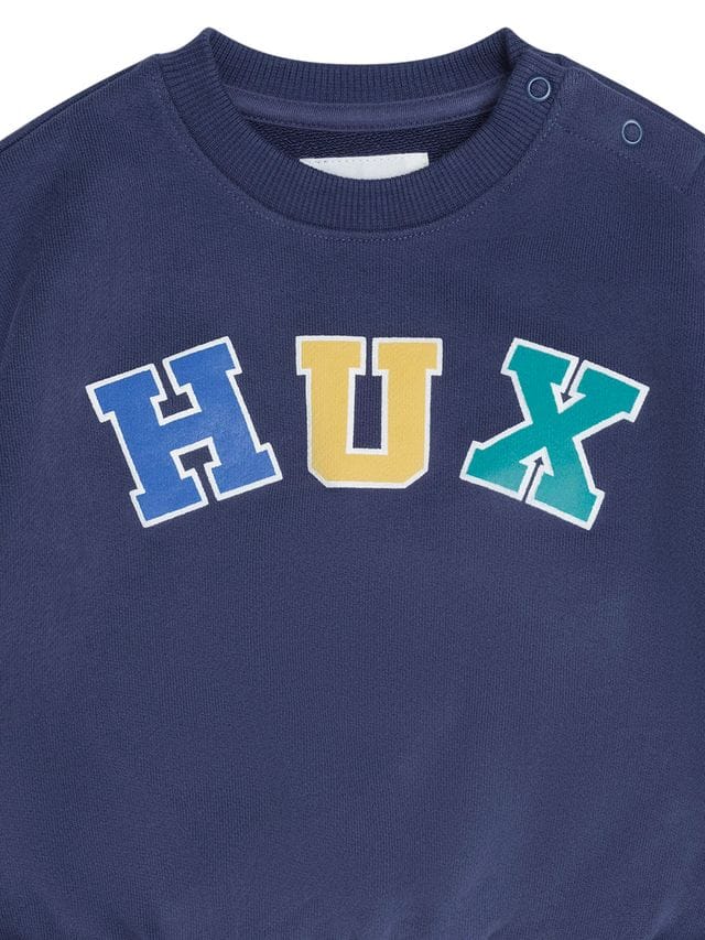 Huxbaby Boys Jumper Hux Flock Spliced Sweatshirt