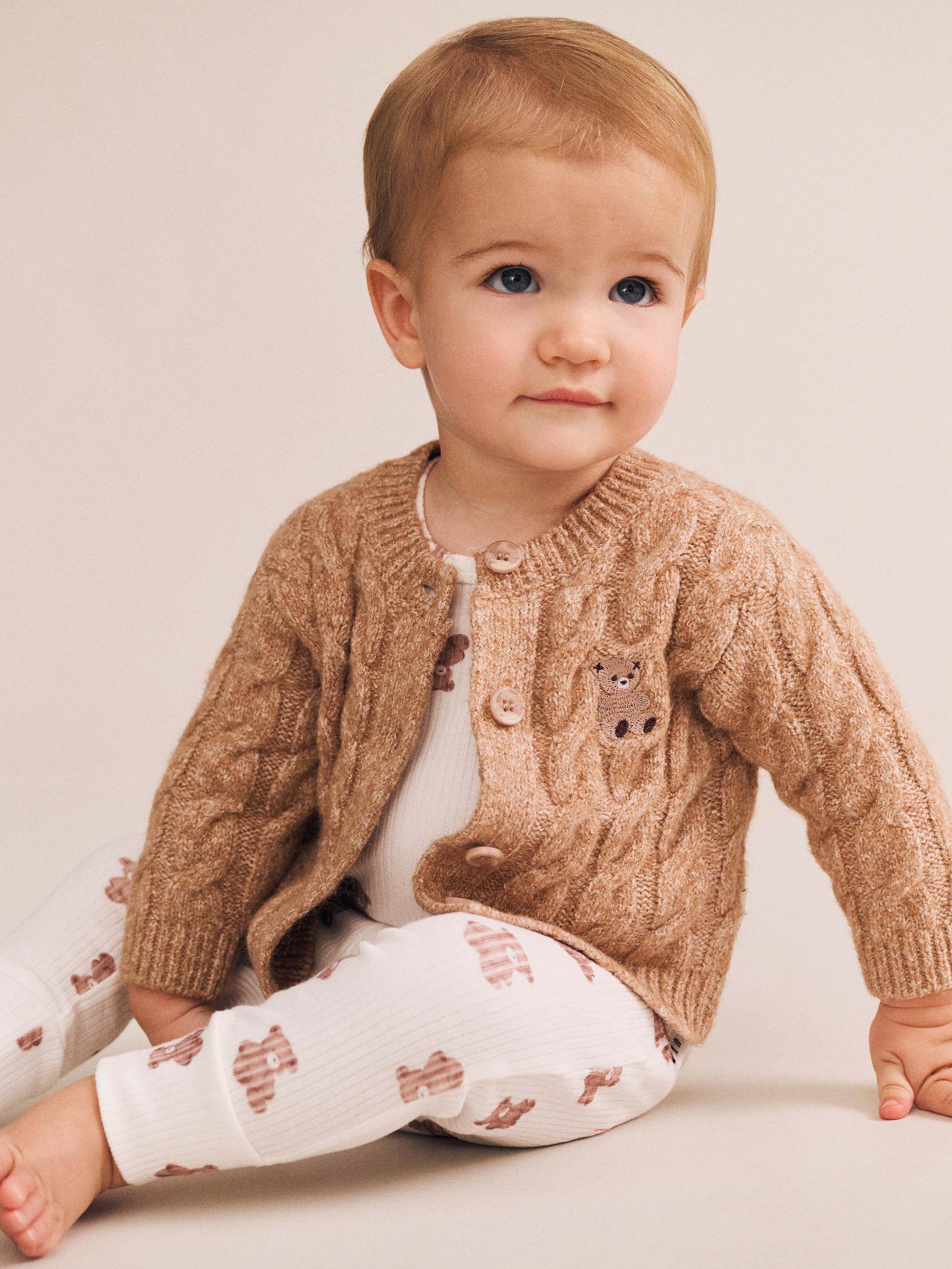 Huxbaby Boys Jumper My First Hux Knit Cardi