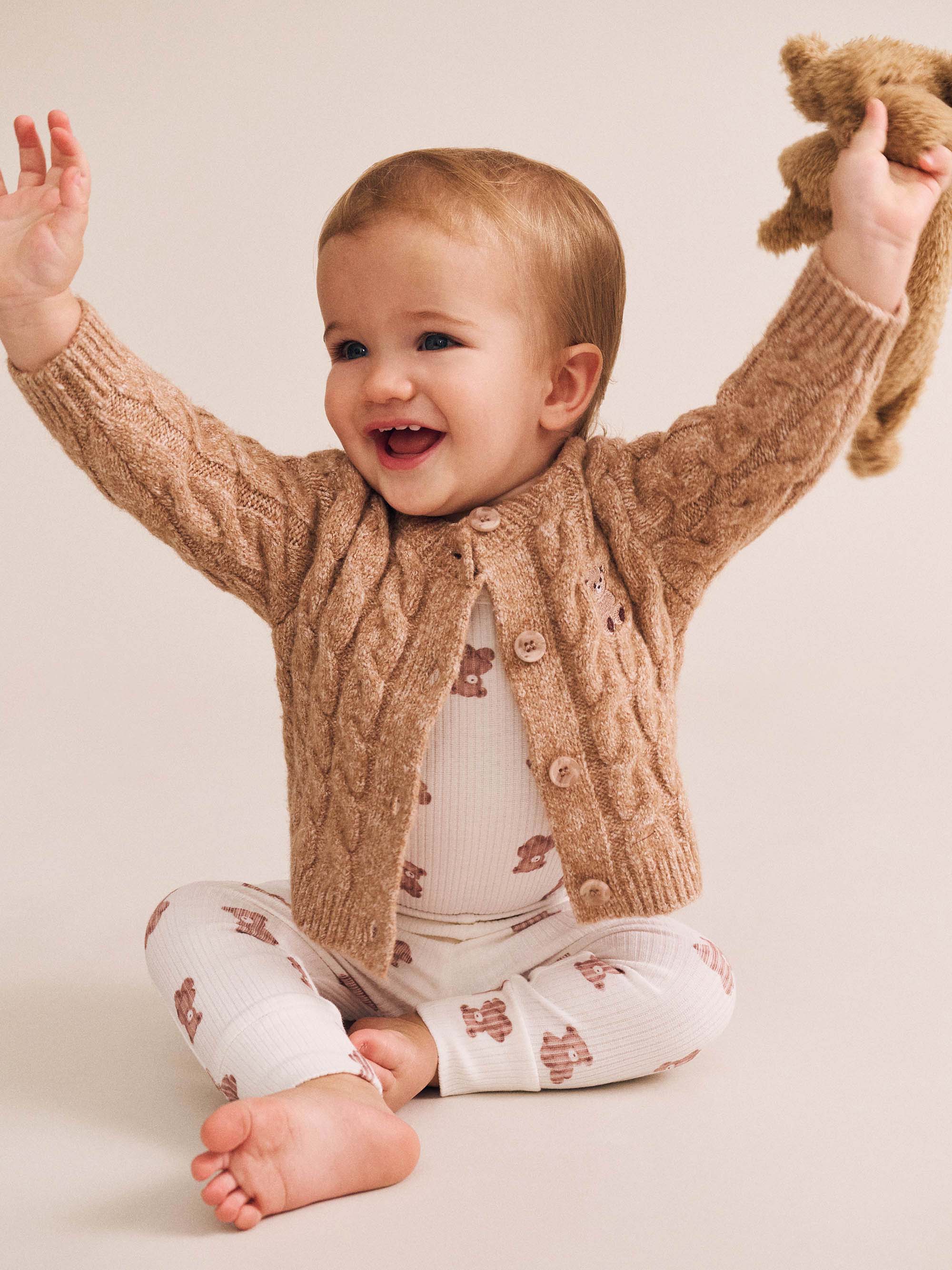My First Hux Knit Cardi - Parnell Baby Boutique