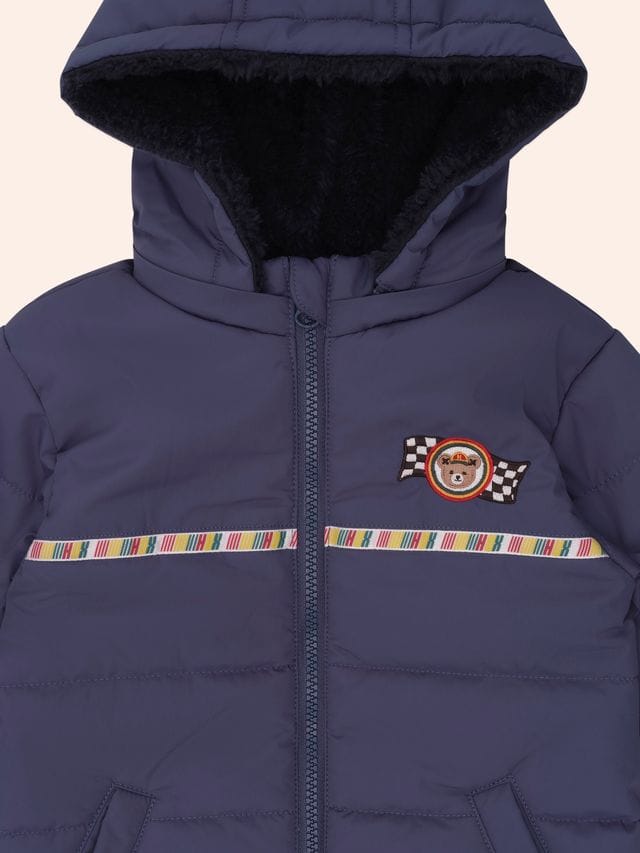 Huxbaby Boys Jumper Rug Up Hux Spliced Puffer Jacket