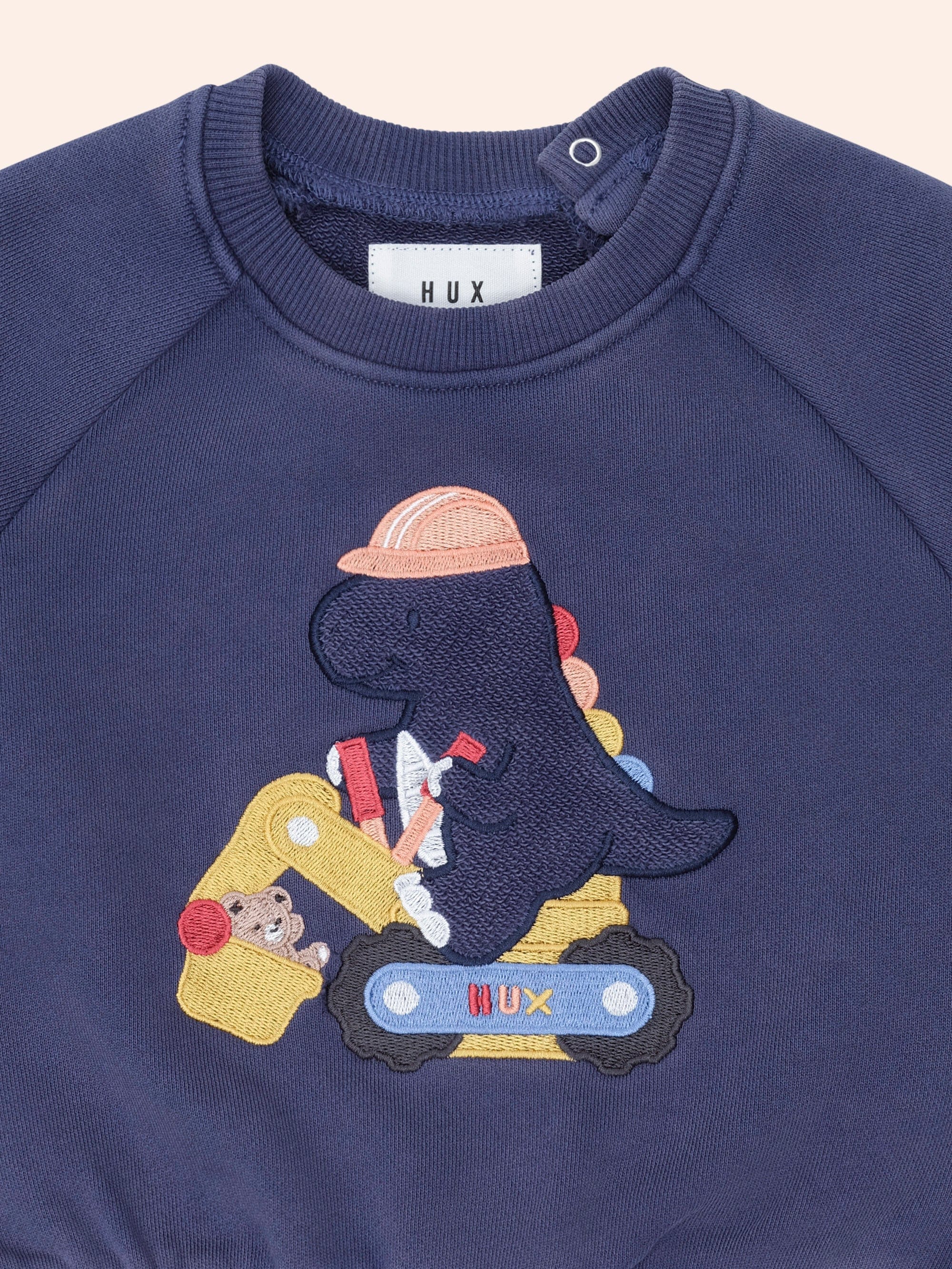 Huxbaby Boys Jumper Tradie Dino Sweatshirt