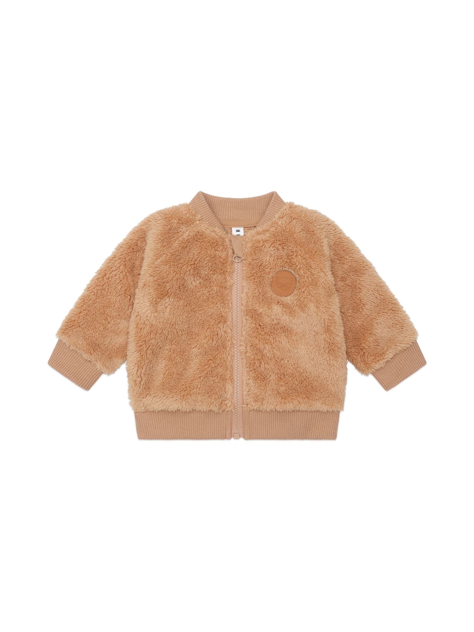 Huxbaby Boys Jumper Varsity Hux Furry Jacket