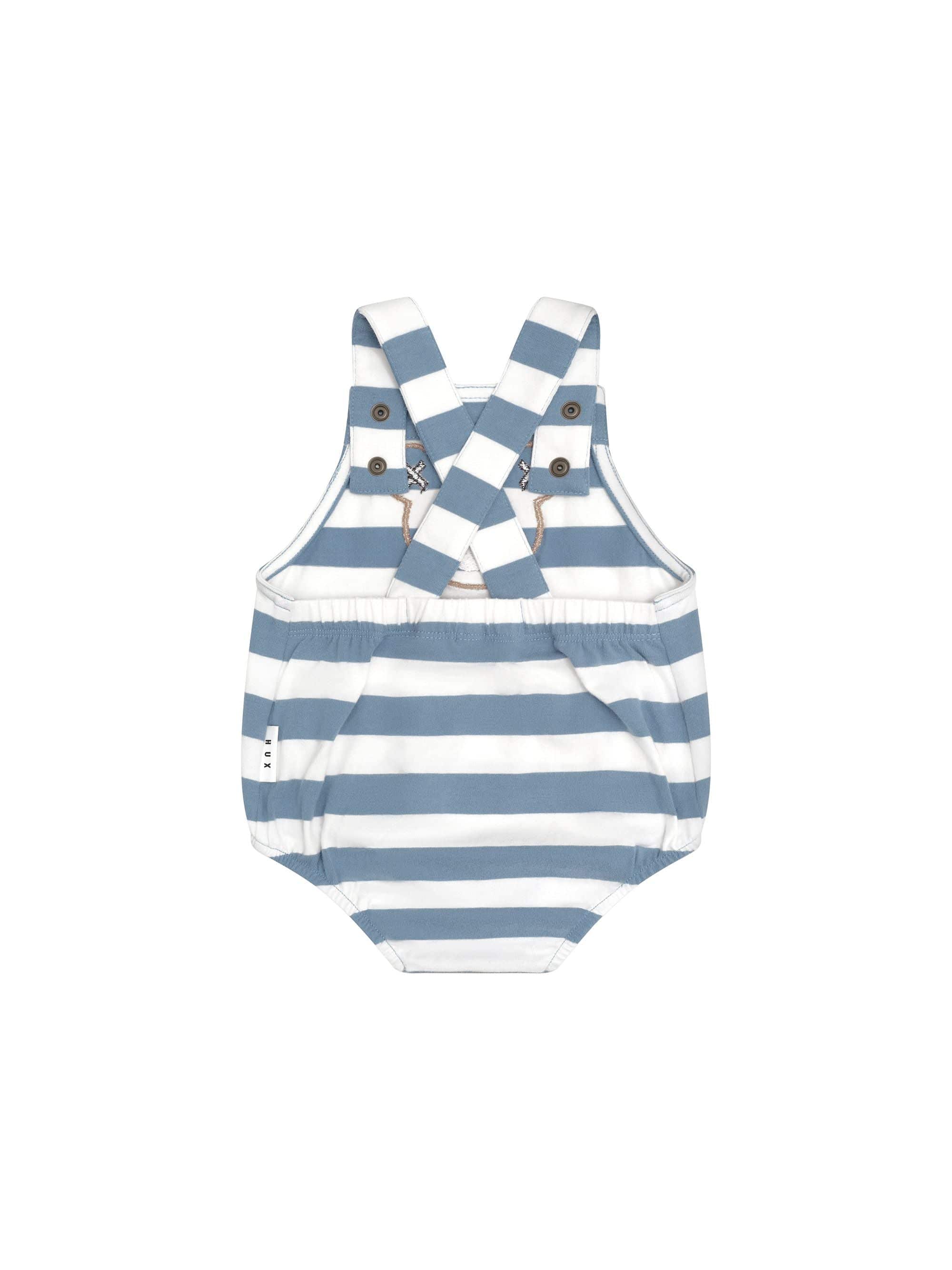 Huxbaby Boys Onesie Huxbear Stripe Onesie