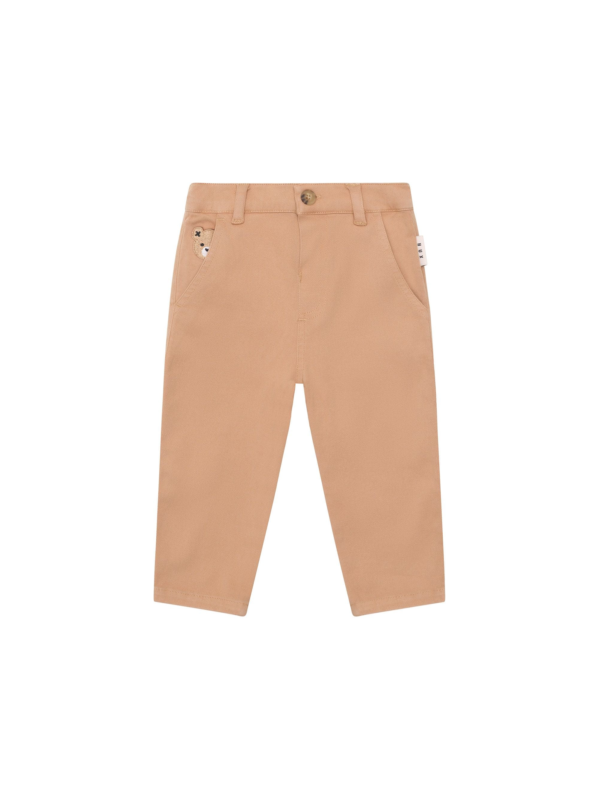 Huxbaby Boys Pant Chino Pant Tan