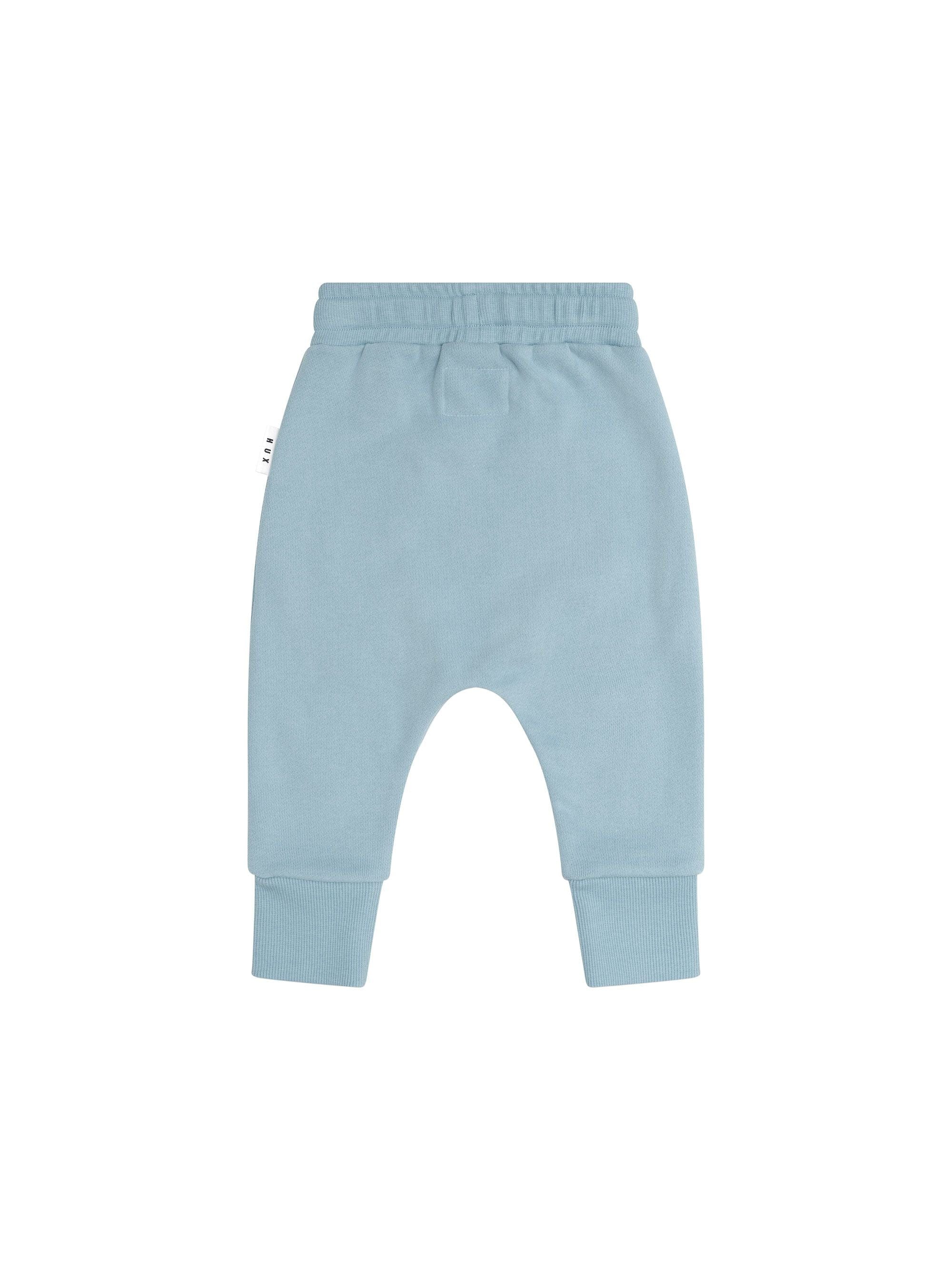 Huxbaby Boys Pant Construction Dino Drop Crotch Pant