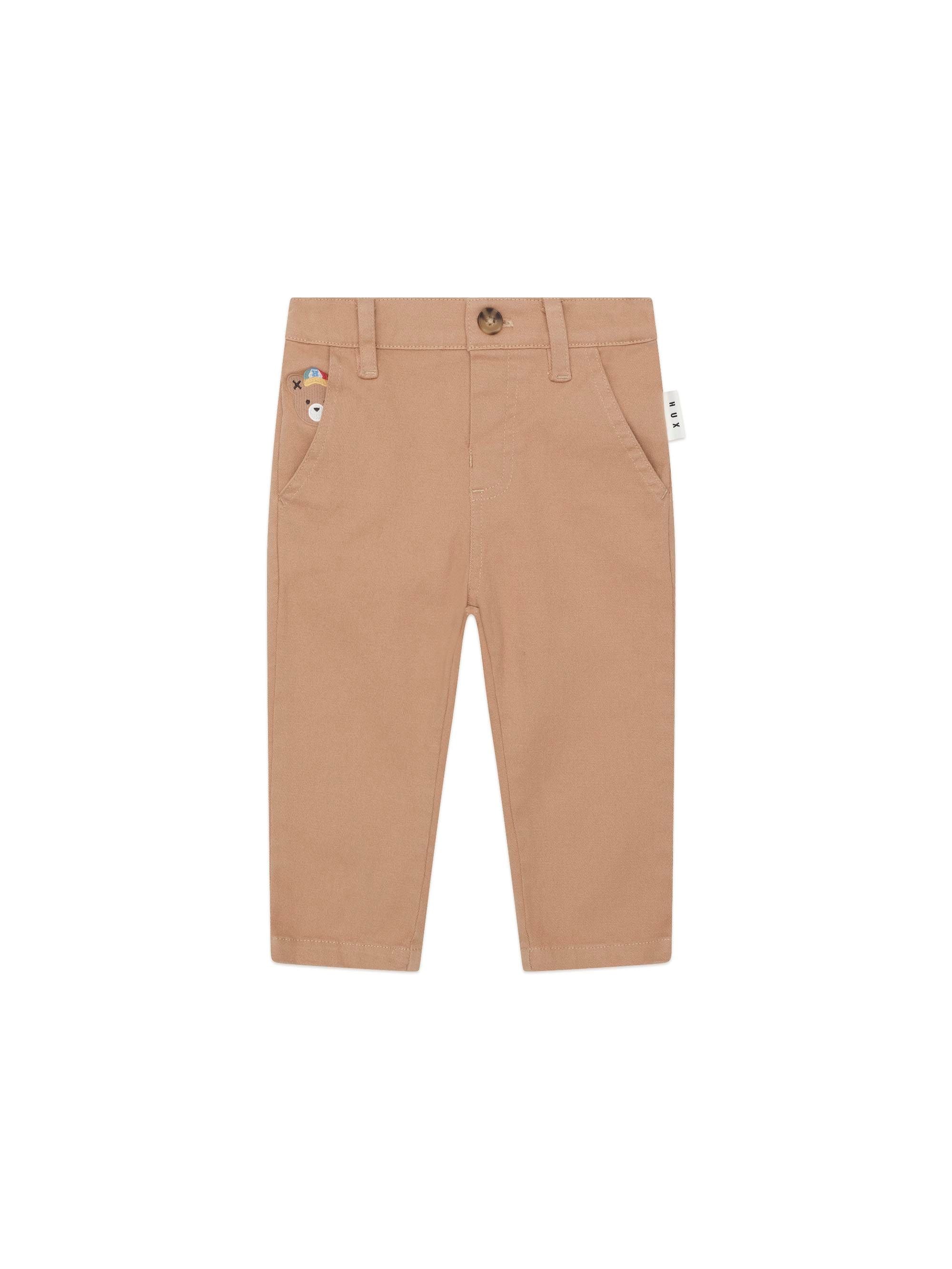 Huxbaby Boys Pant Huxbear Caramel Chino Pant