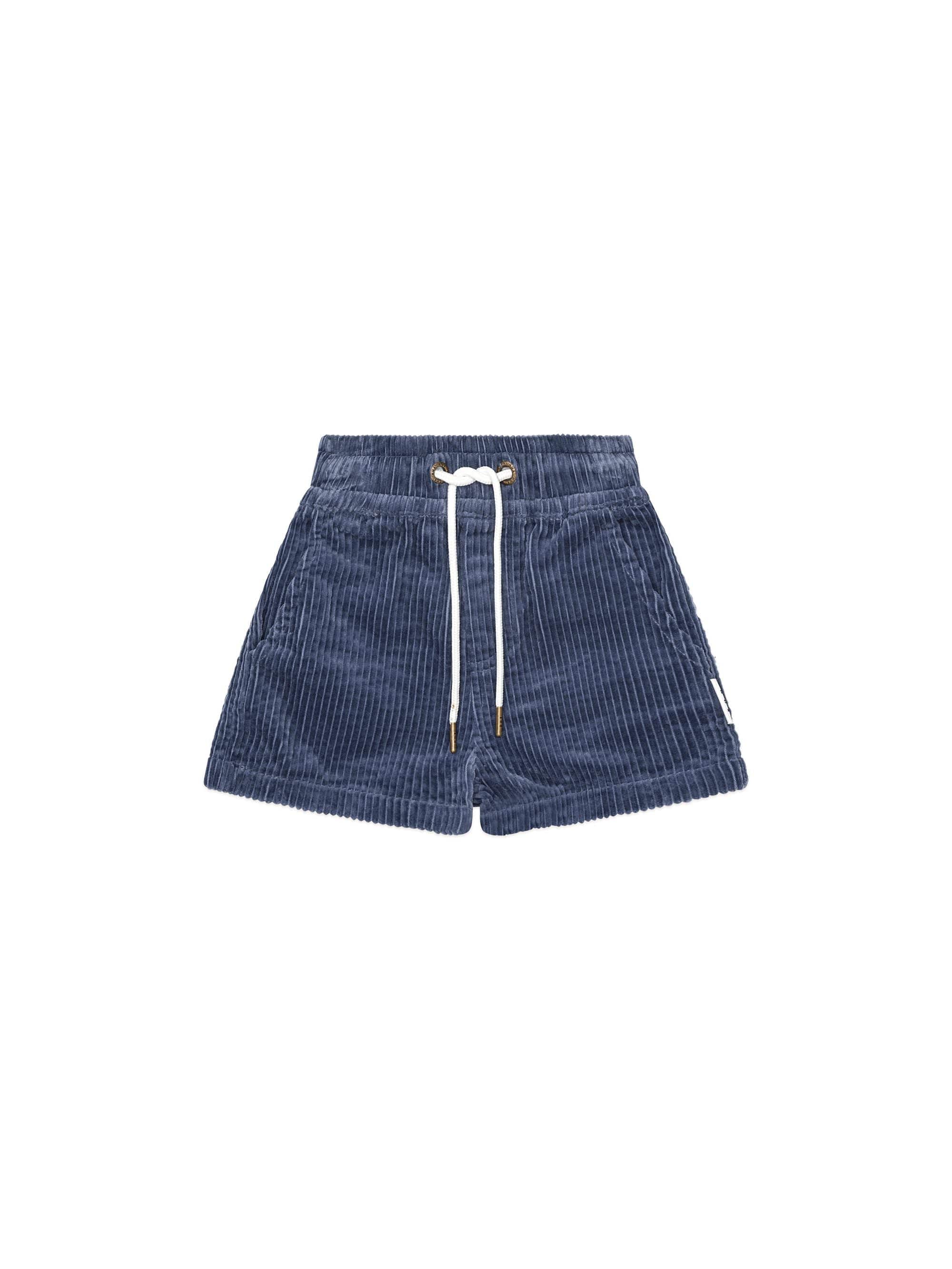 Huxbaby Boys Pant Midnight Cord Relaxed Short