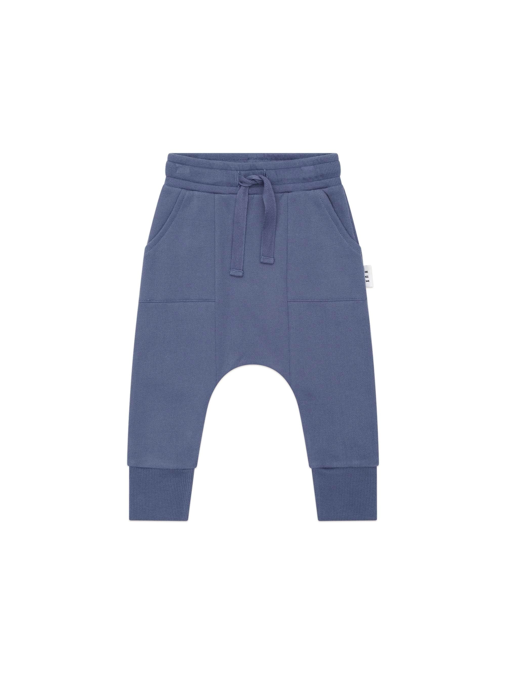 Huxbaby Boys Pant Midnight Drop Crotch Pant