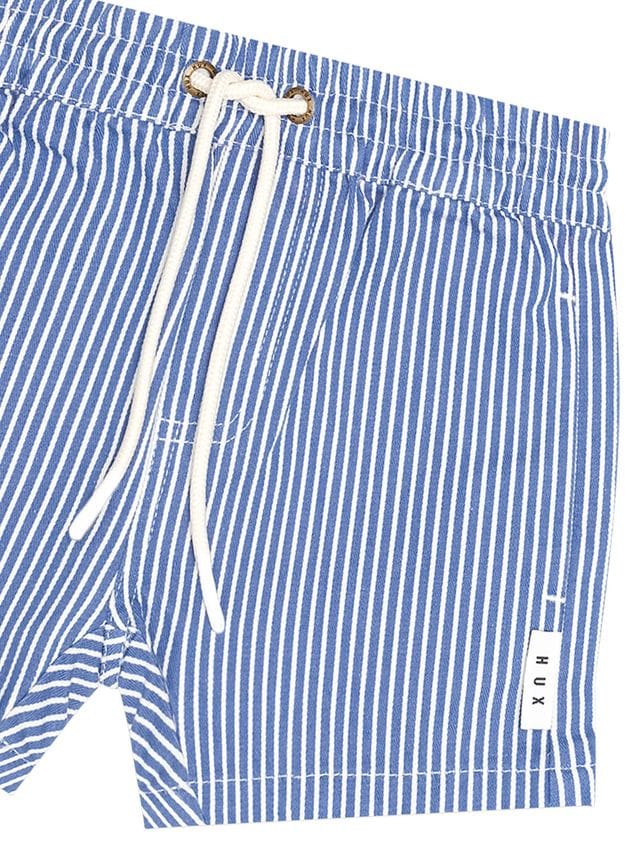 Huxbaby Boys Pants Cobalt Stripe Drawcord Short