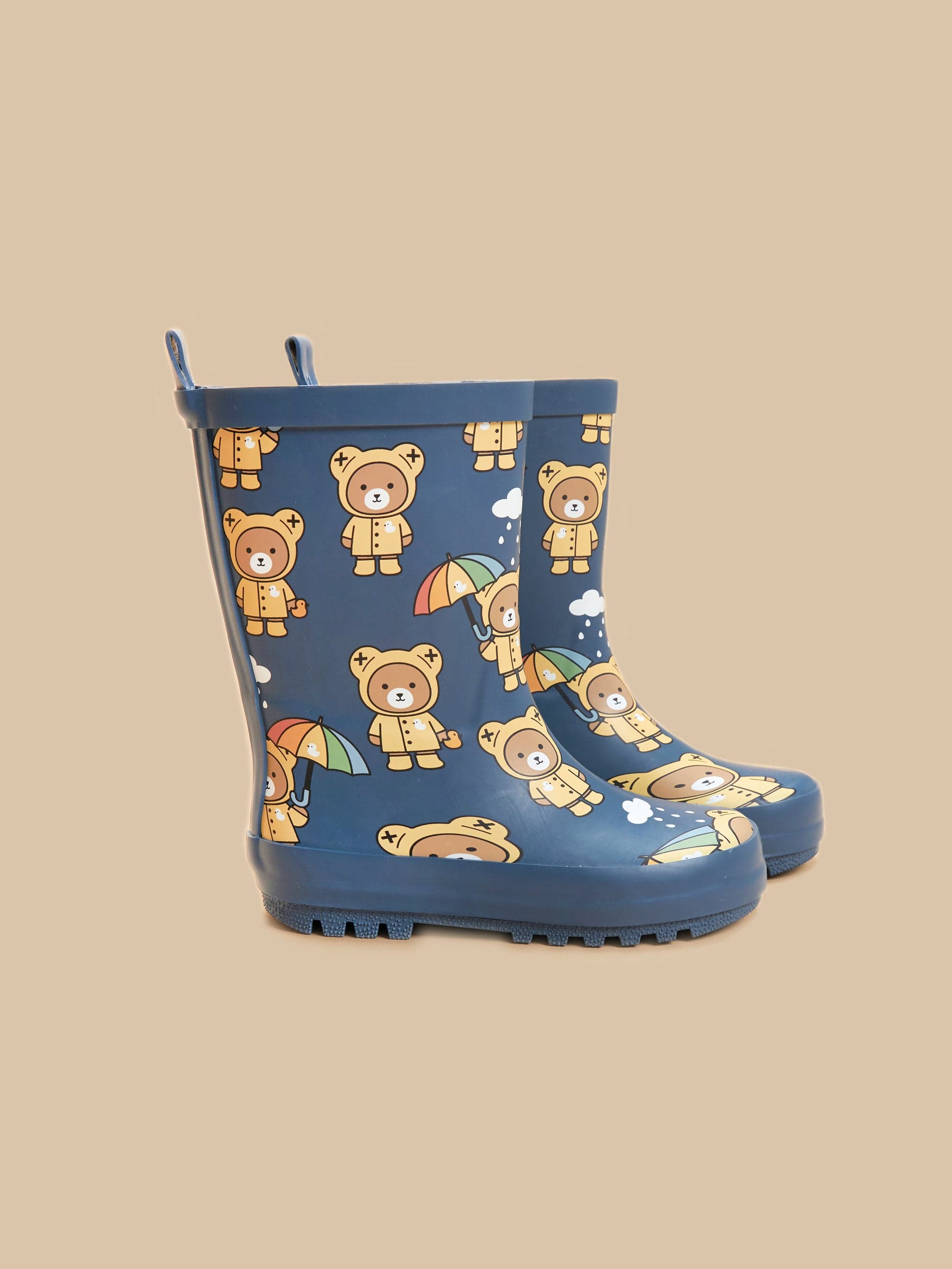 Huxbaby Boys Shoe Rain Bear Rainboot