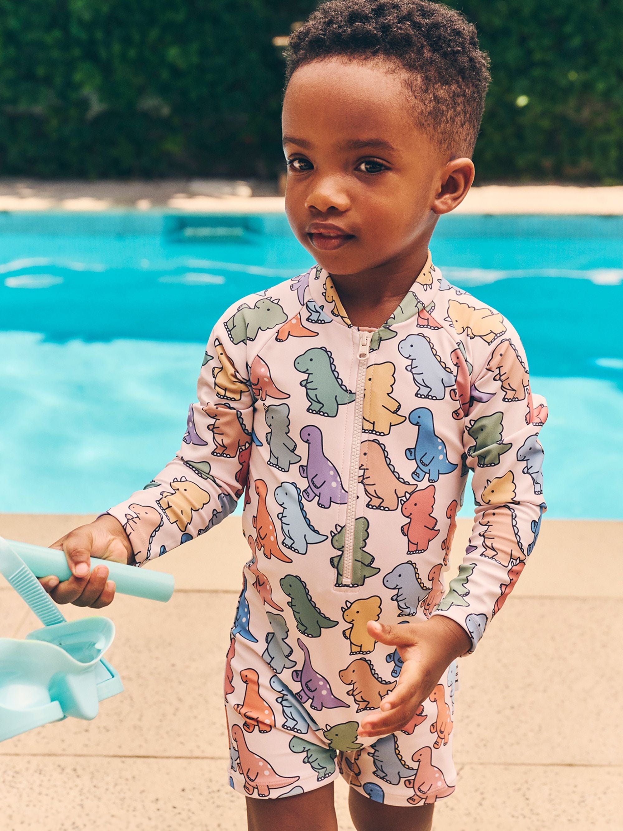 Huxbaby Boys Swimwear Dino Play Swim Shortie