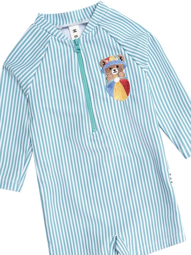 Huxbaby Boys Swimwear Huxbear Stripe Swimsuit Shortie