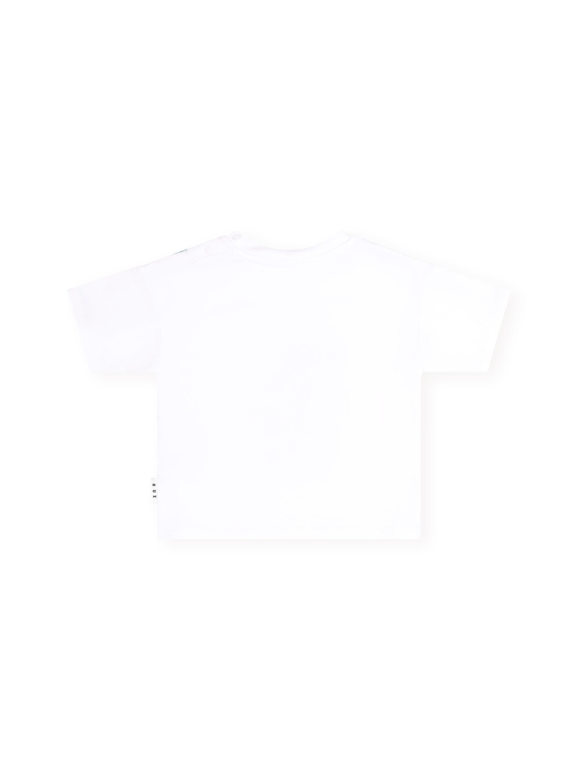 Huxbaby Boys Tops Baller Dino Sporty Stripe Tee