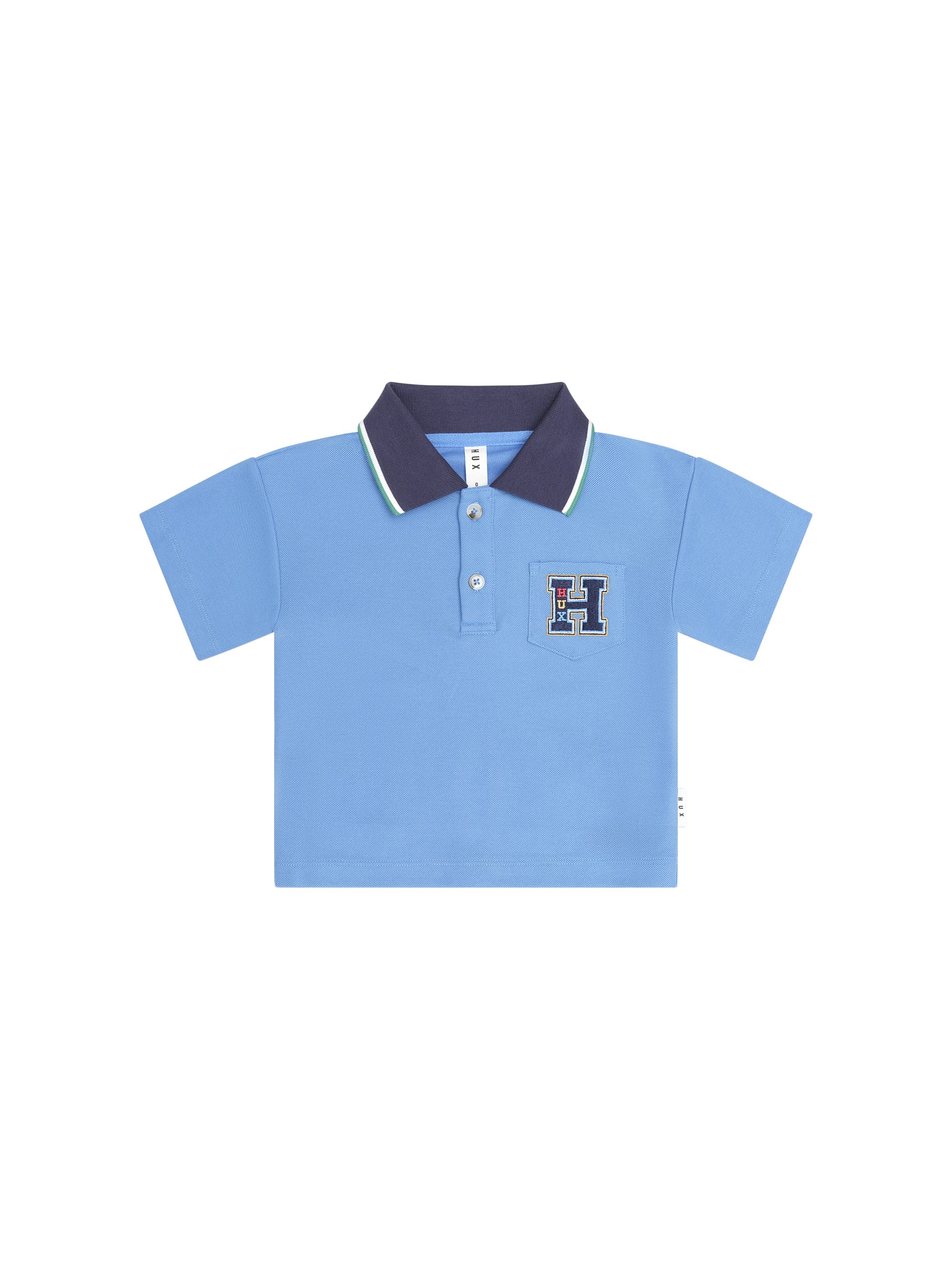 Huxbaby Boys Tops Collegiate Pique Polo