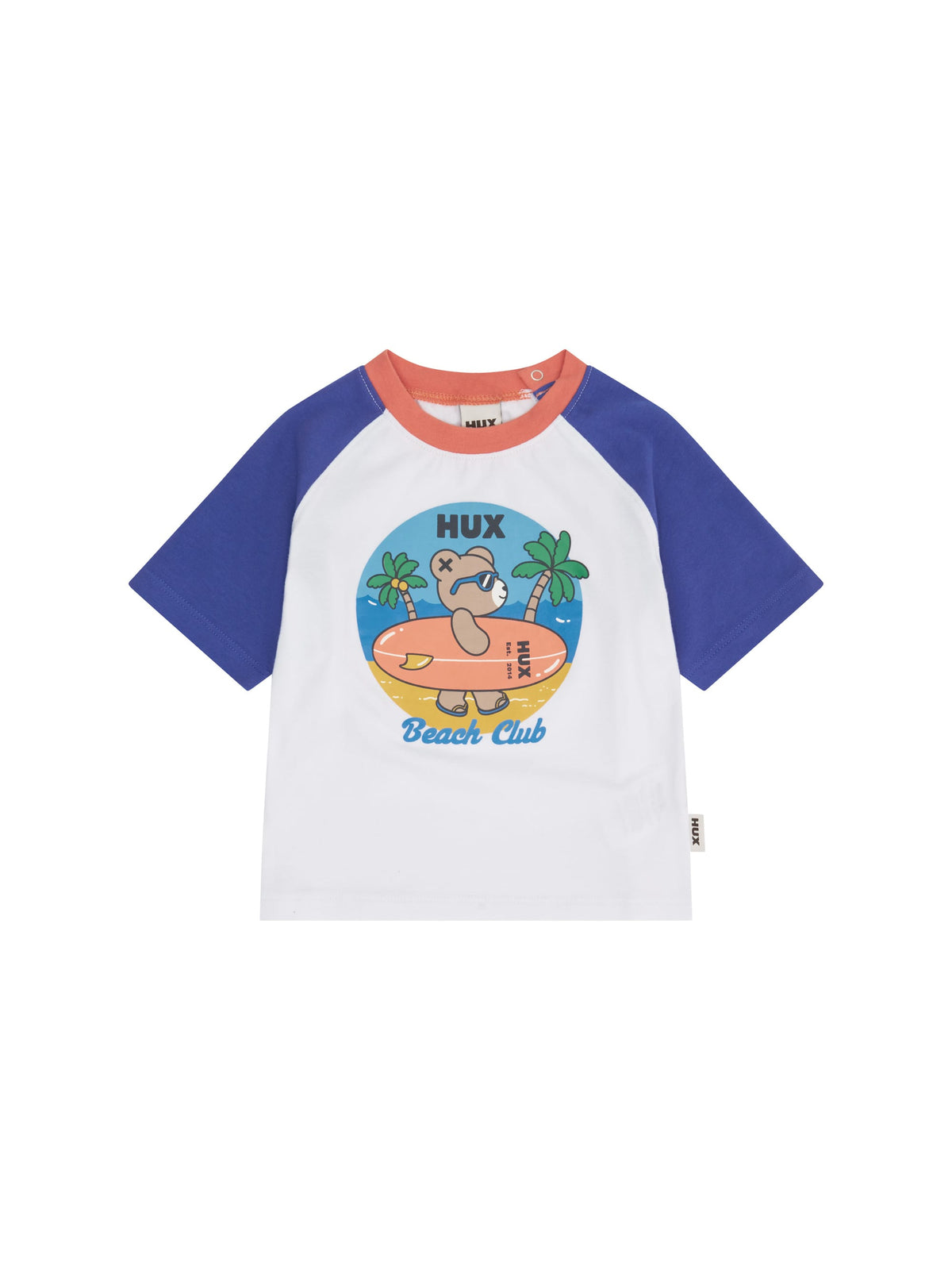 Huxbaby Boys Tops Cool Surfer Hux Raglan Tee