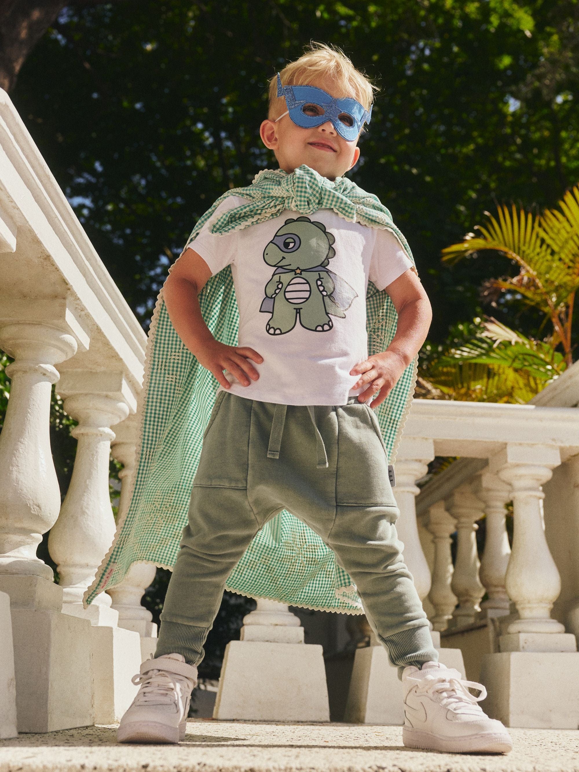 Huxbaby Boys Tops Dino Hero T-Shirt