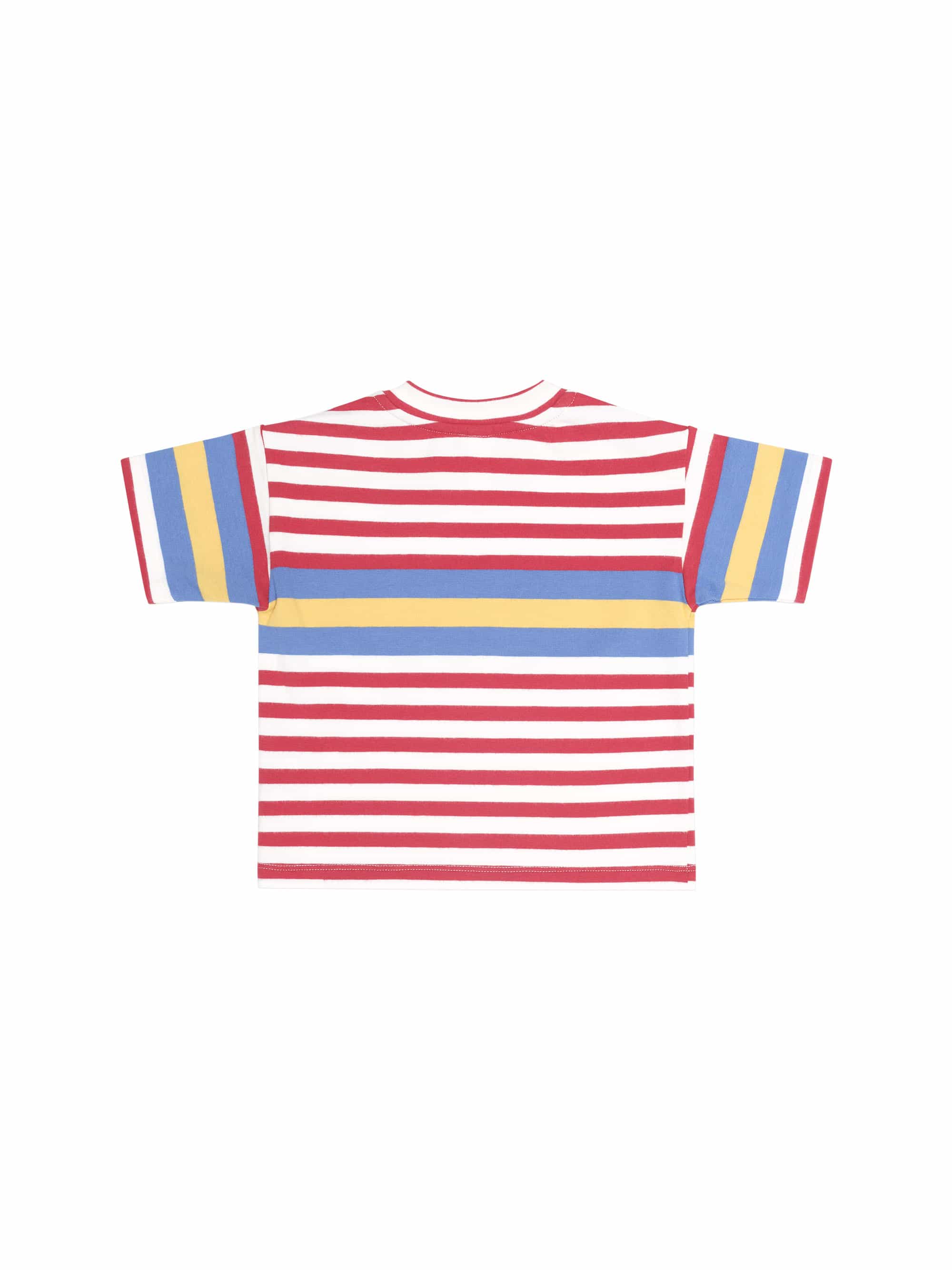 Huxbaby Boys Tops Fireman Hux Stripe Tee