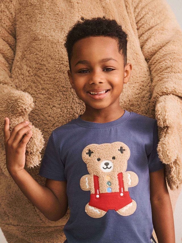 Huxbaby Boys Tops Gingerbread Hux Tee