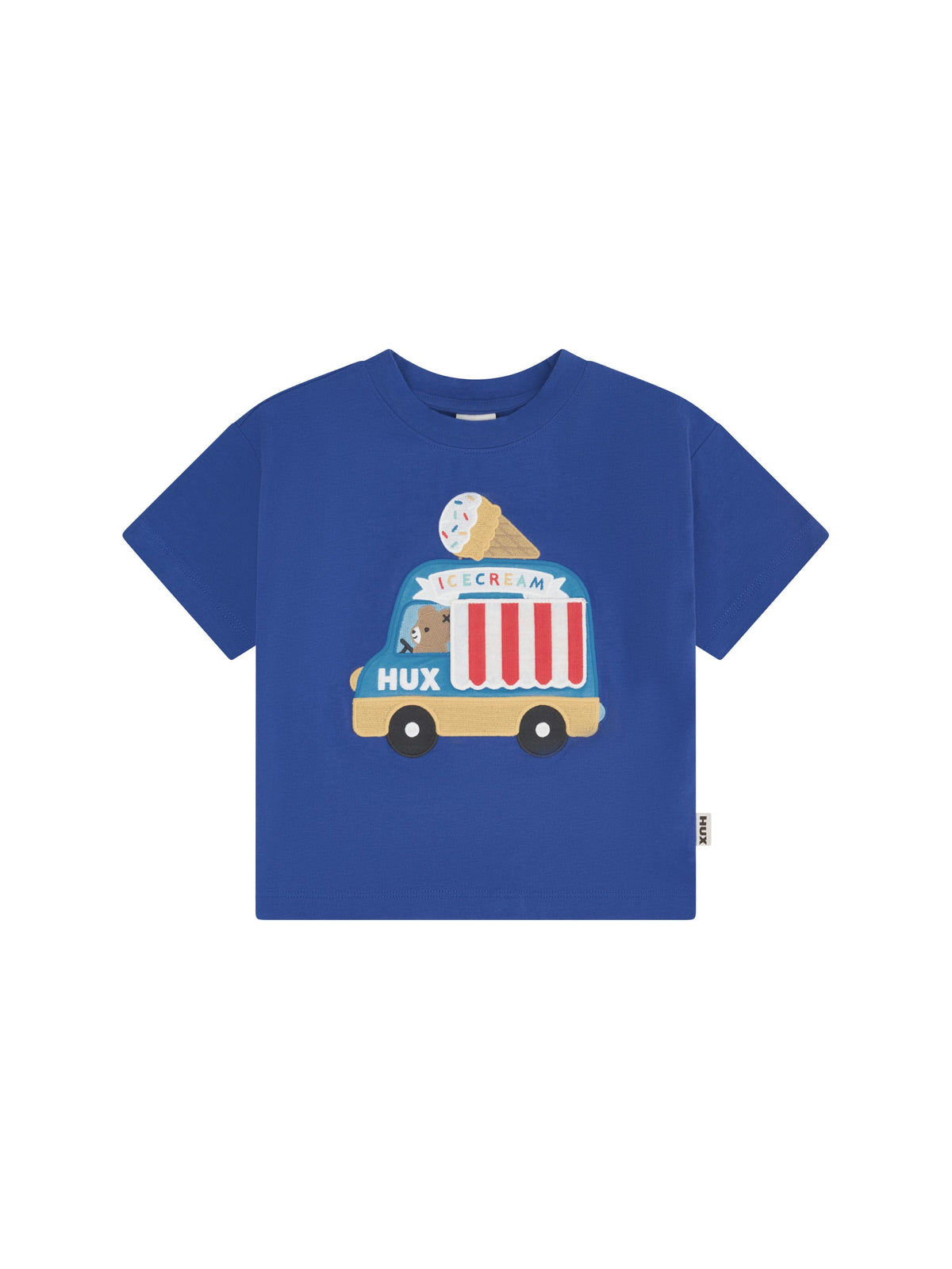 Huxbaby Boys Tops Hux Ice Cream Van Drop Shoulder Tee