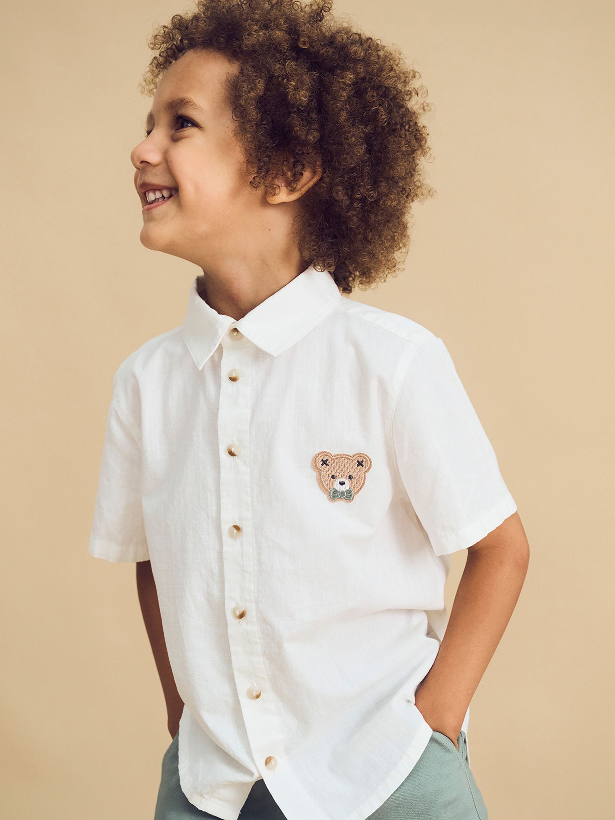 Huxbaby Boys Tops Huxbear Signature Shirt