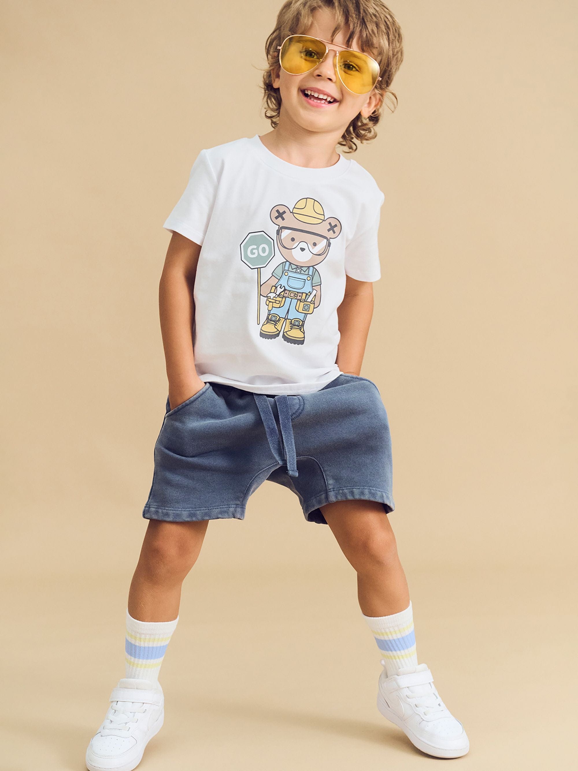 Huxbaby Boys Tops Roadworks Hux T-Shirt