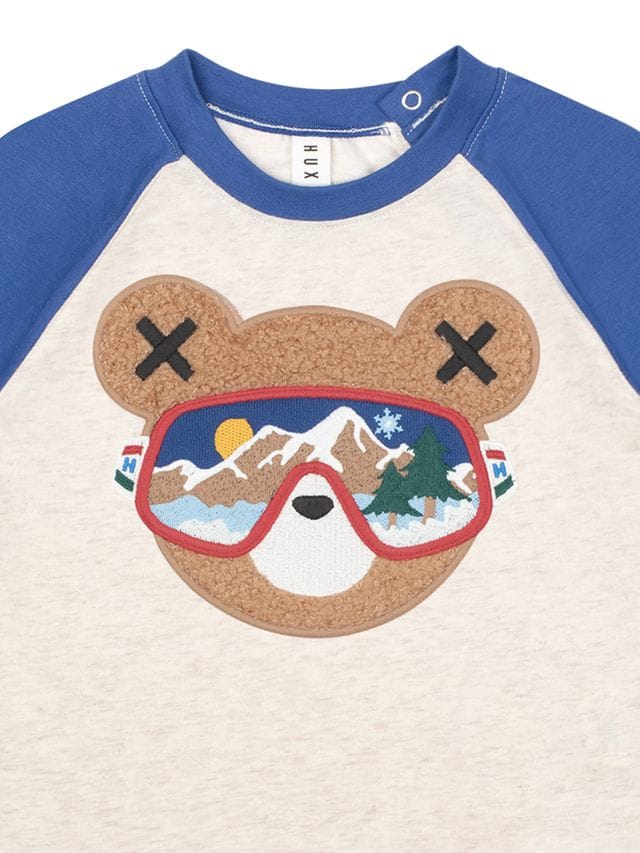 Huxbaby Boys Tops Ski Hux Raglan L/S Top
