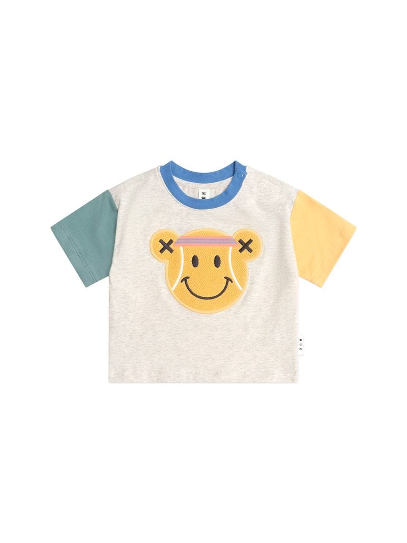 Huxbaby Boys Tops Tennis Bear Boxy Tee