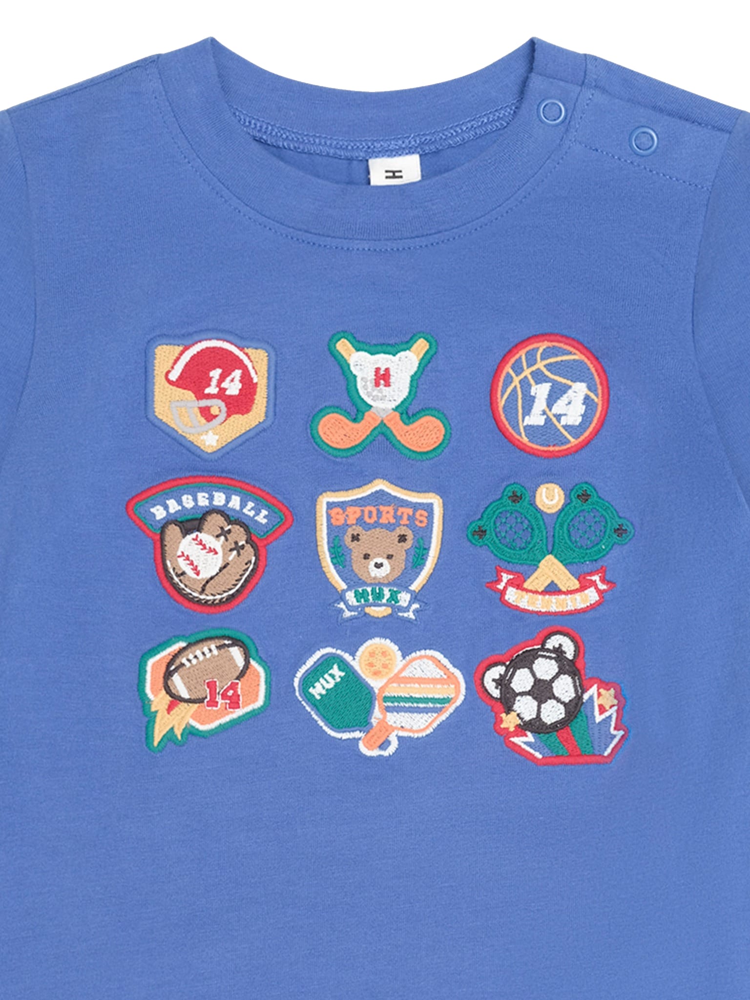 Huxbaby Boys Tops Vintage Sport Hux Embroidered Tee S/S