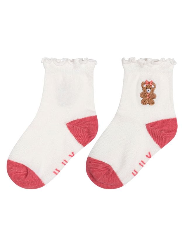 Huxbaby Girls Accessory Frilly Festive Socks 2 Pack